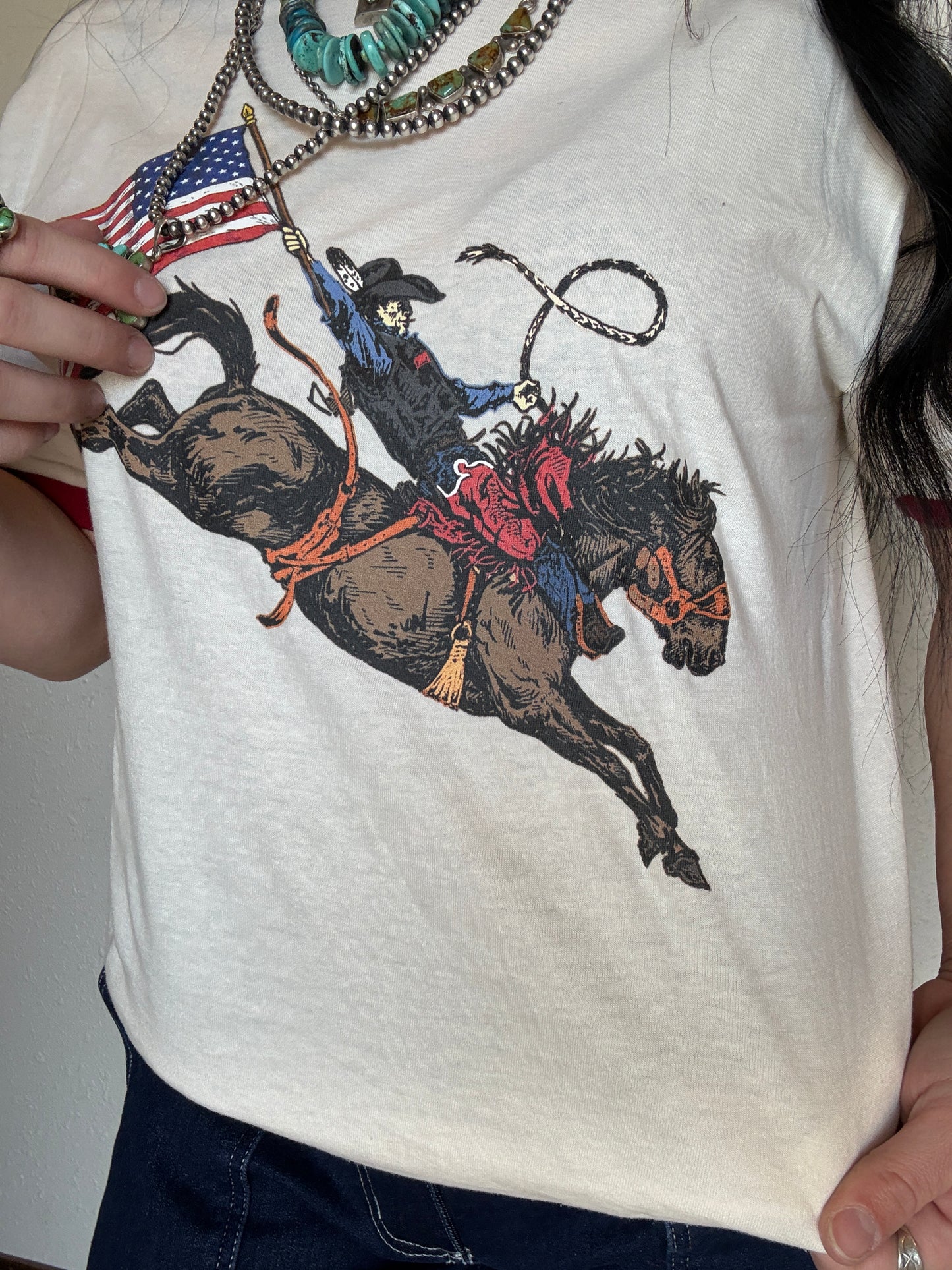 Dust and Glory Ringer Tee