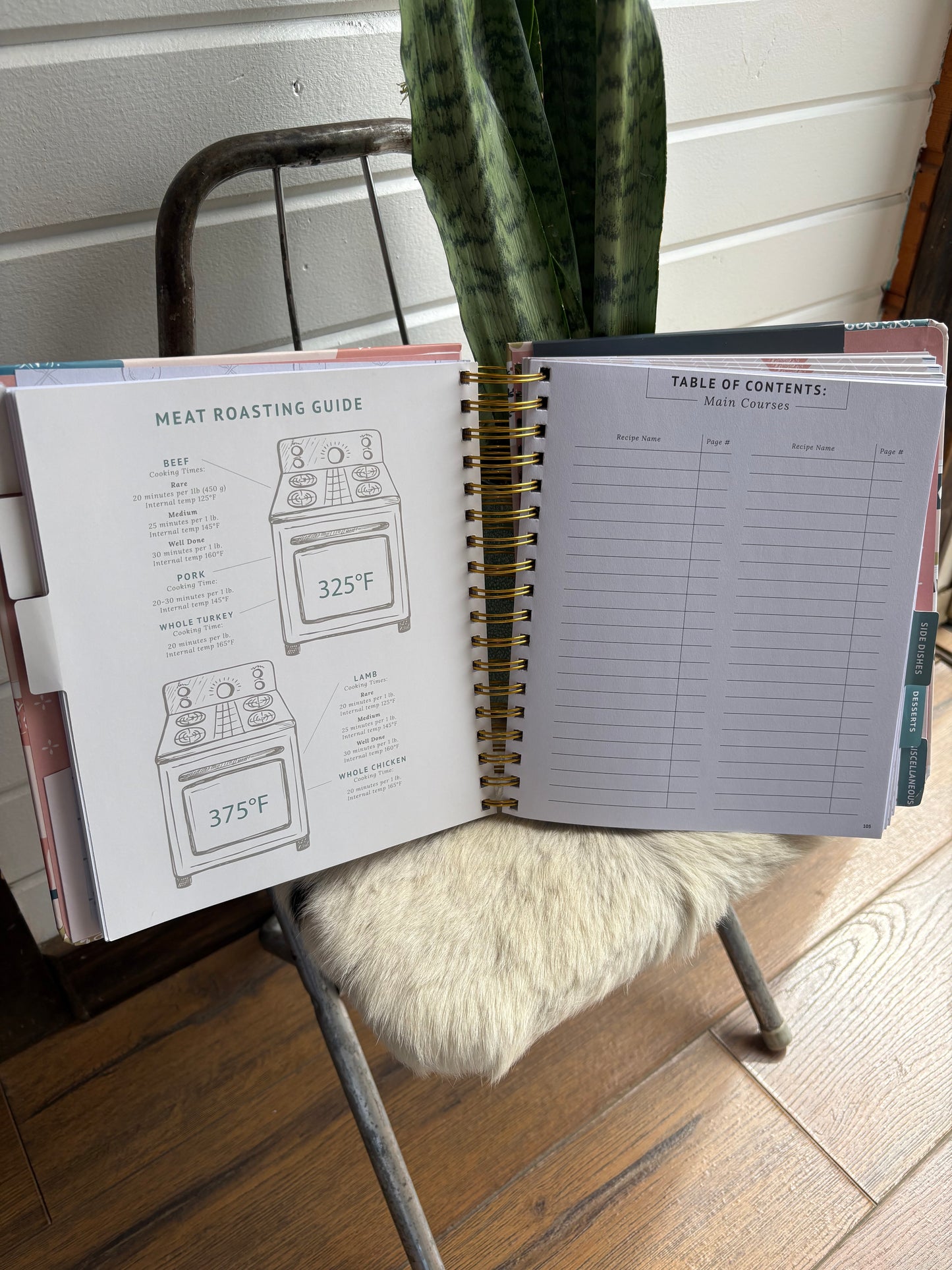 Vintage Bakeware Kitchen Diary
