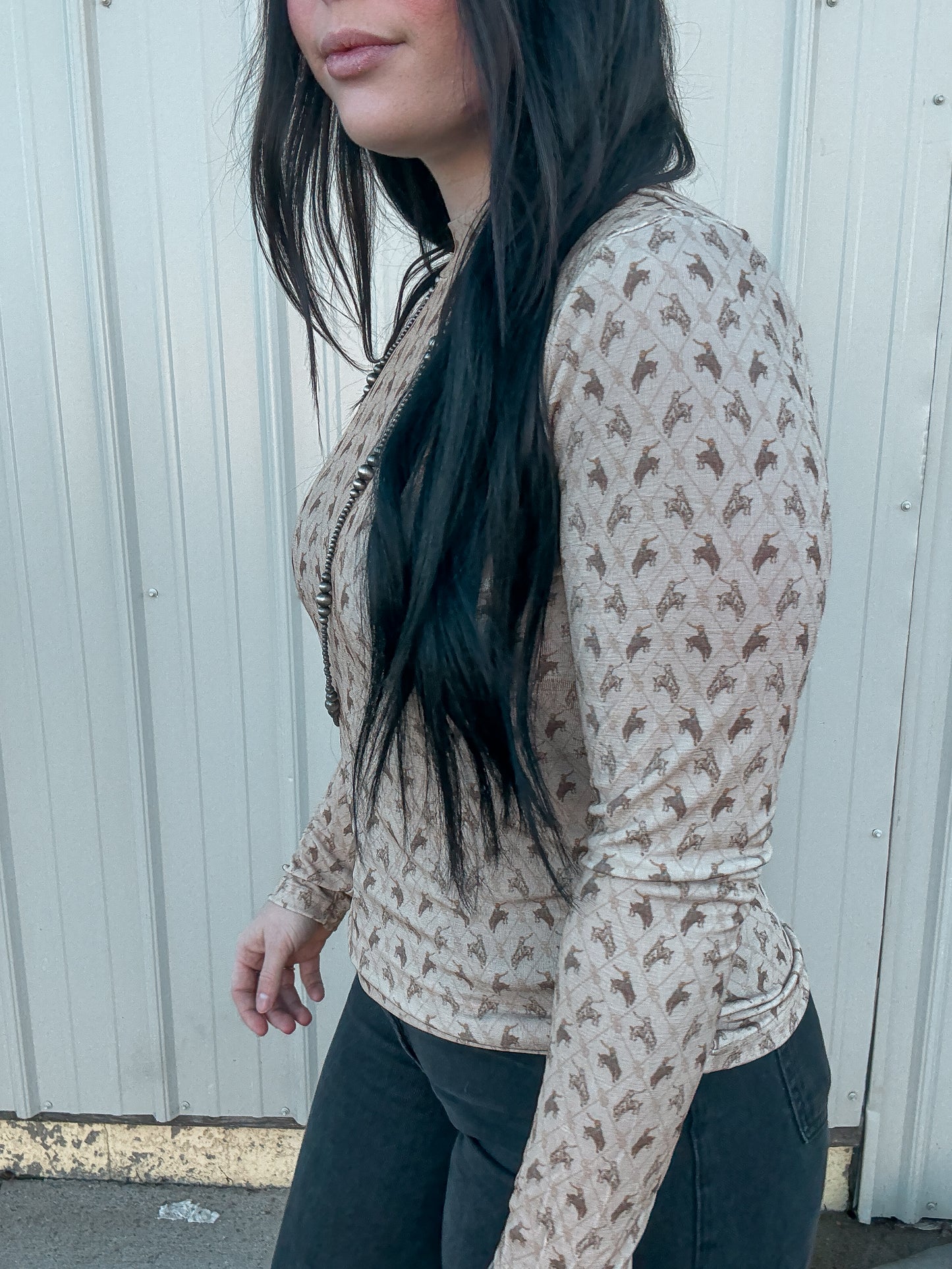 The Western Bronc Long Sleeve