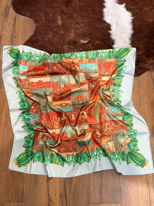 Arizona Cactus Wild Rag