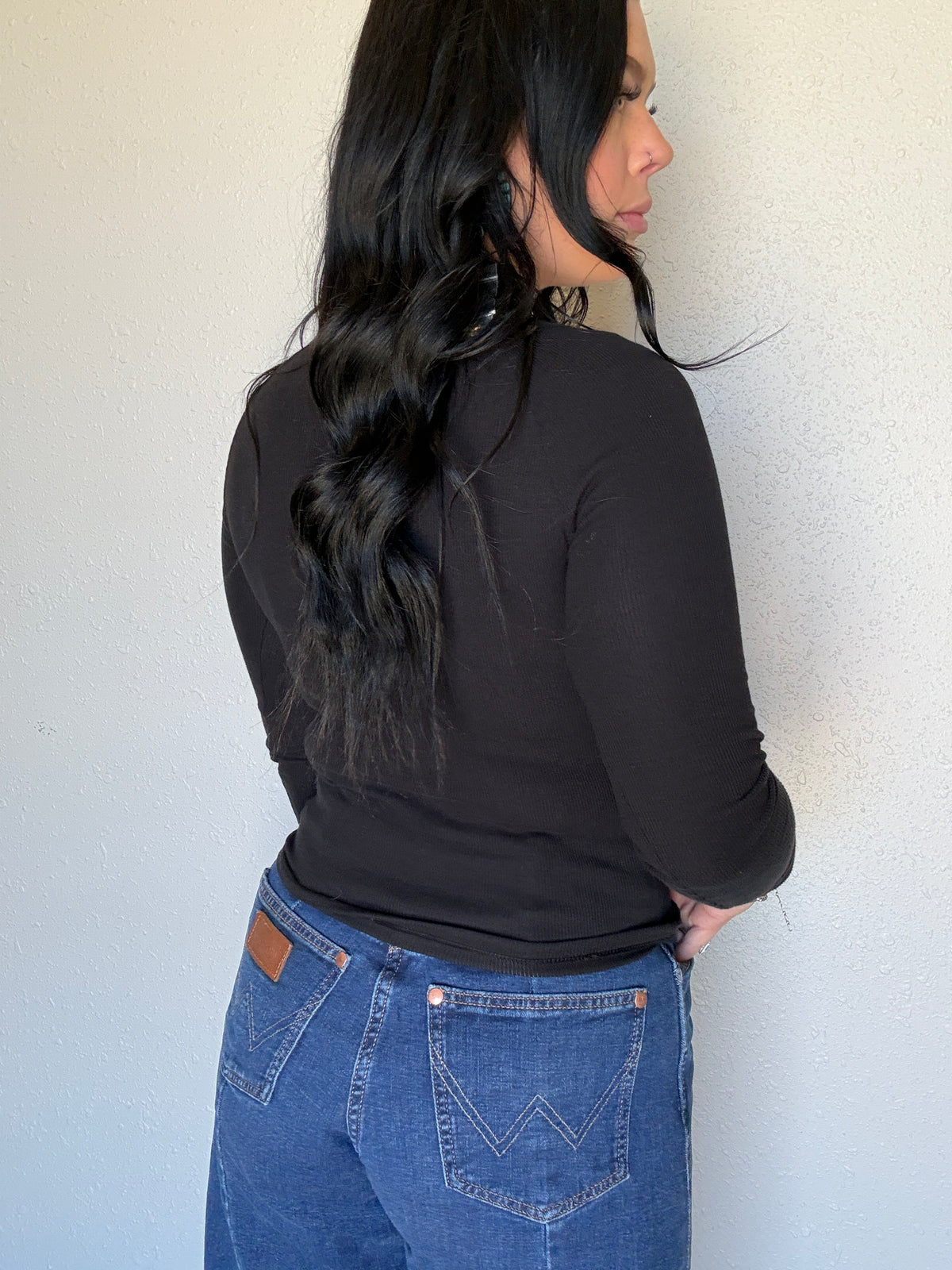 The Lefty Lace Long Sleeve *Lux