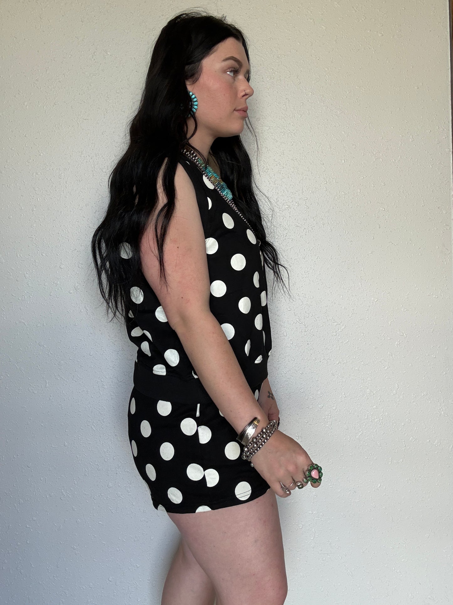 The Avery Polka Dot Lounge Set