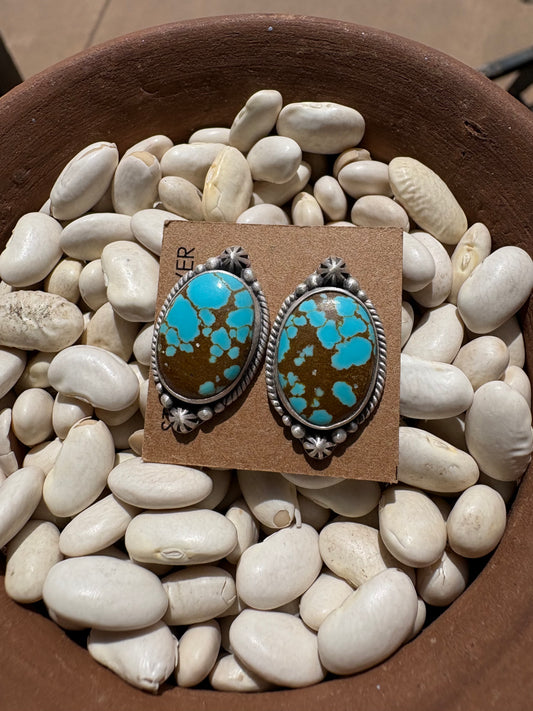 Mine 8 Turquoise Everyday Studs