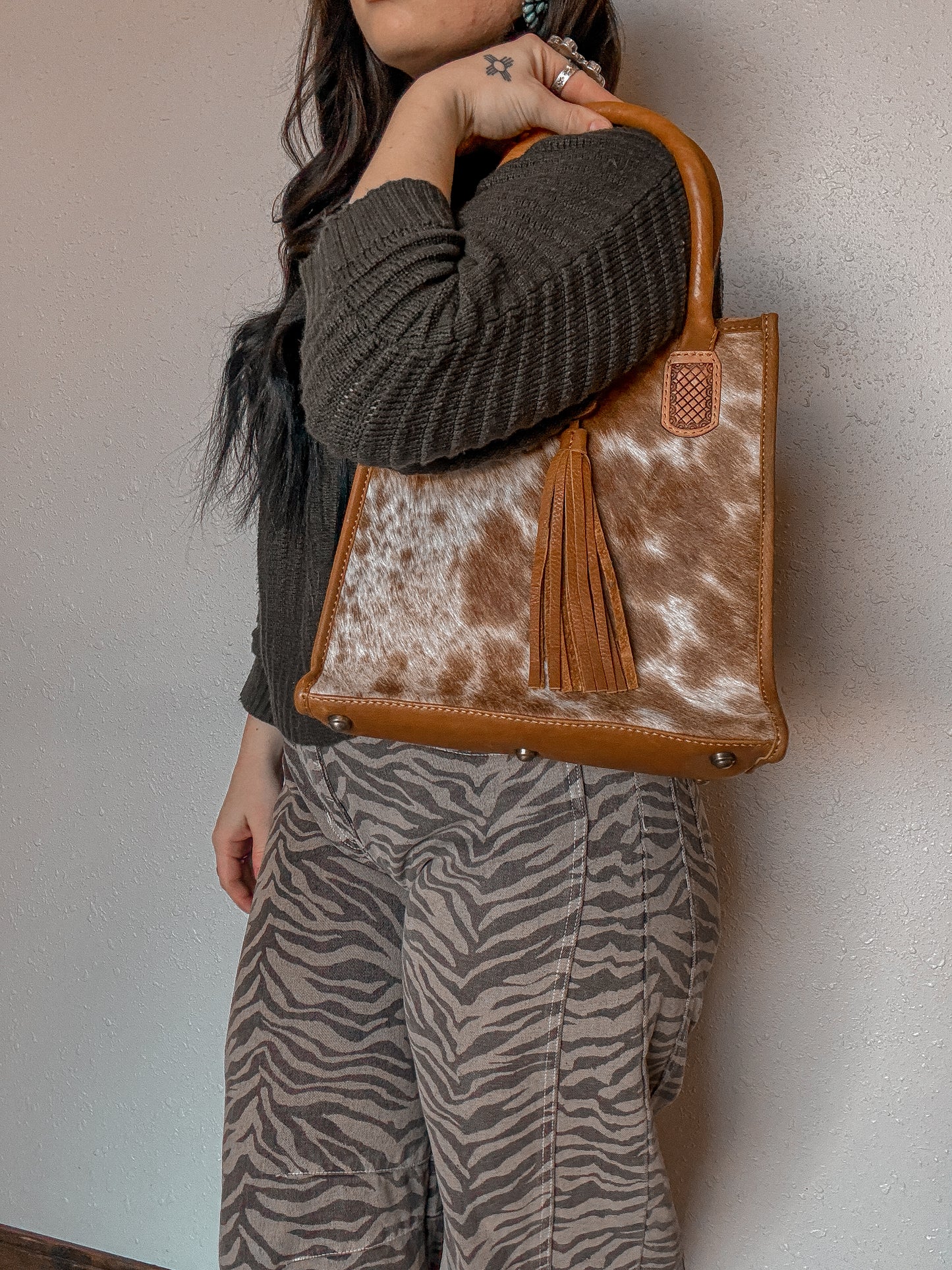 The York Cowhide Bag