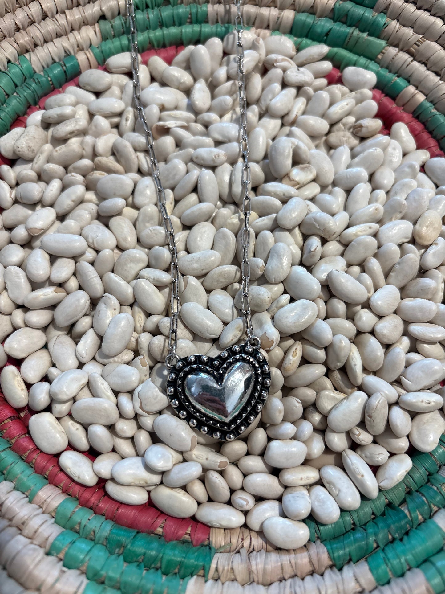 BUBBLE HEART NECKLACE