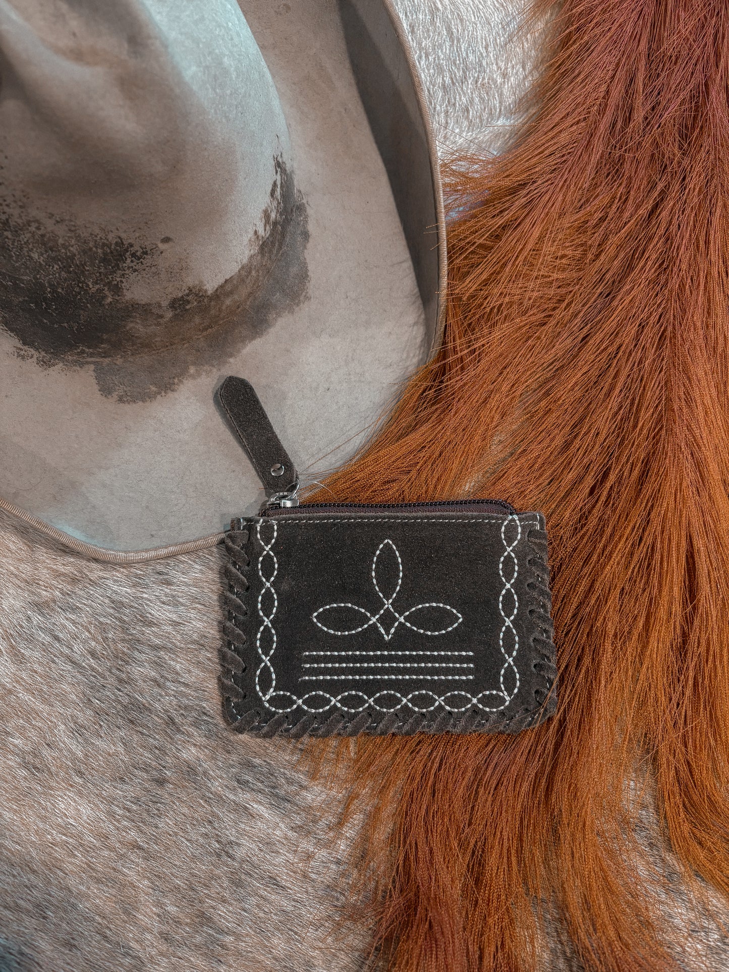Boot Stitch Coin Purse