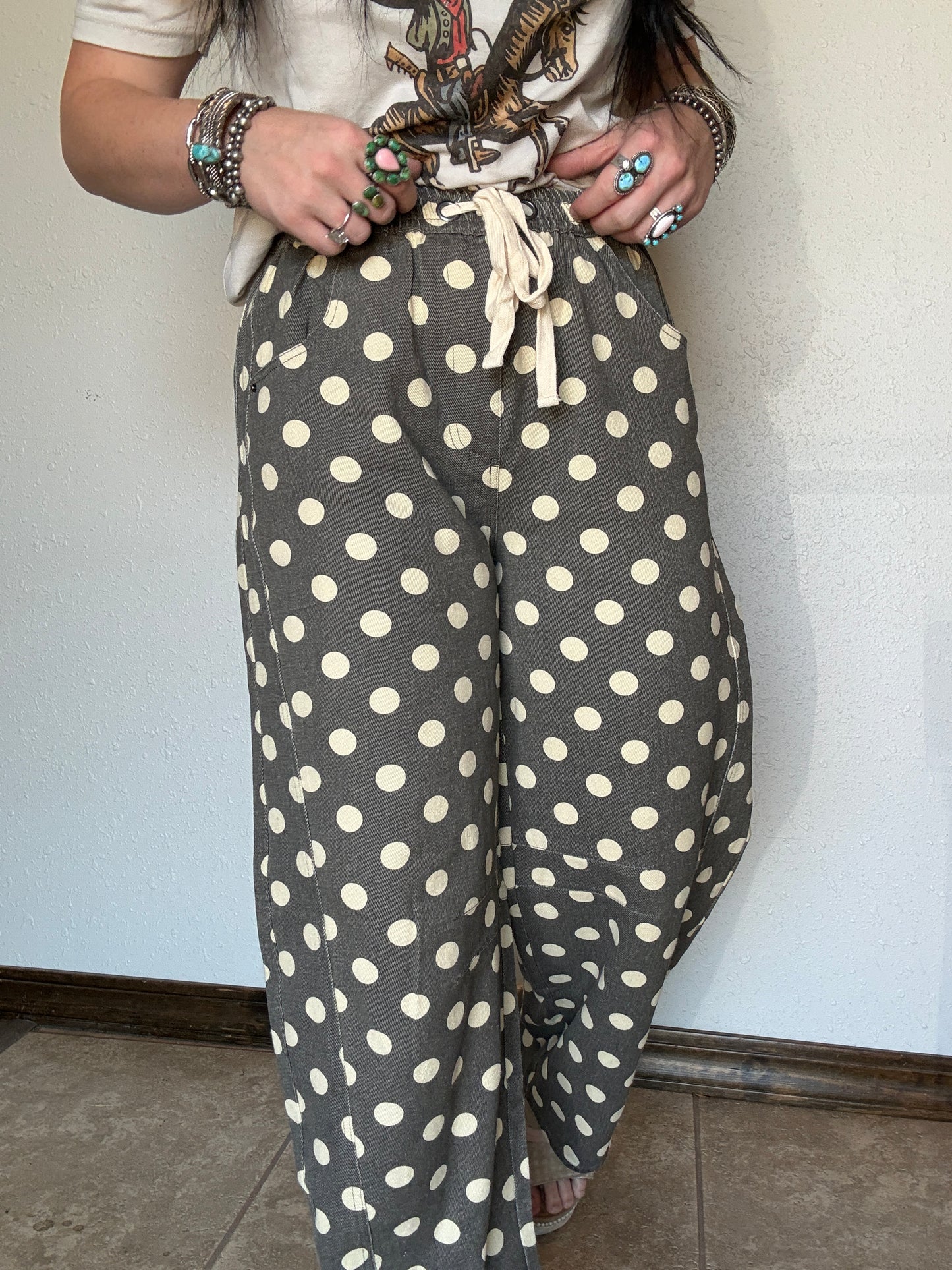 The Palomino Polka Dot Pant