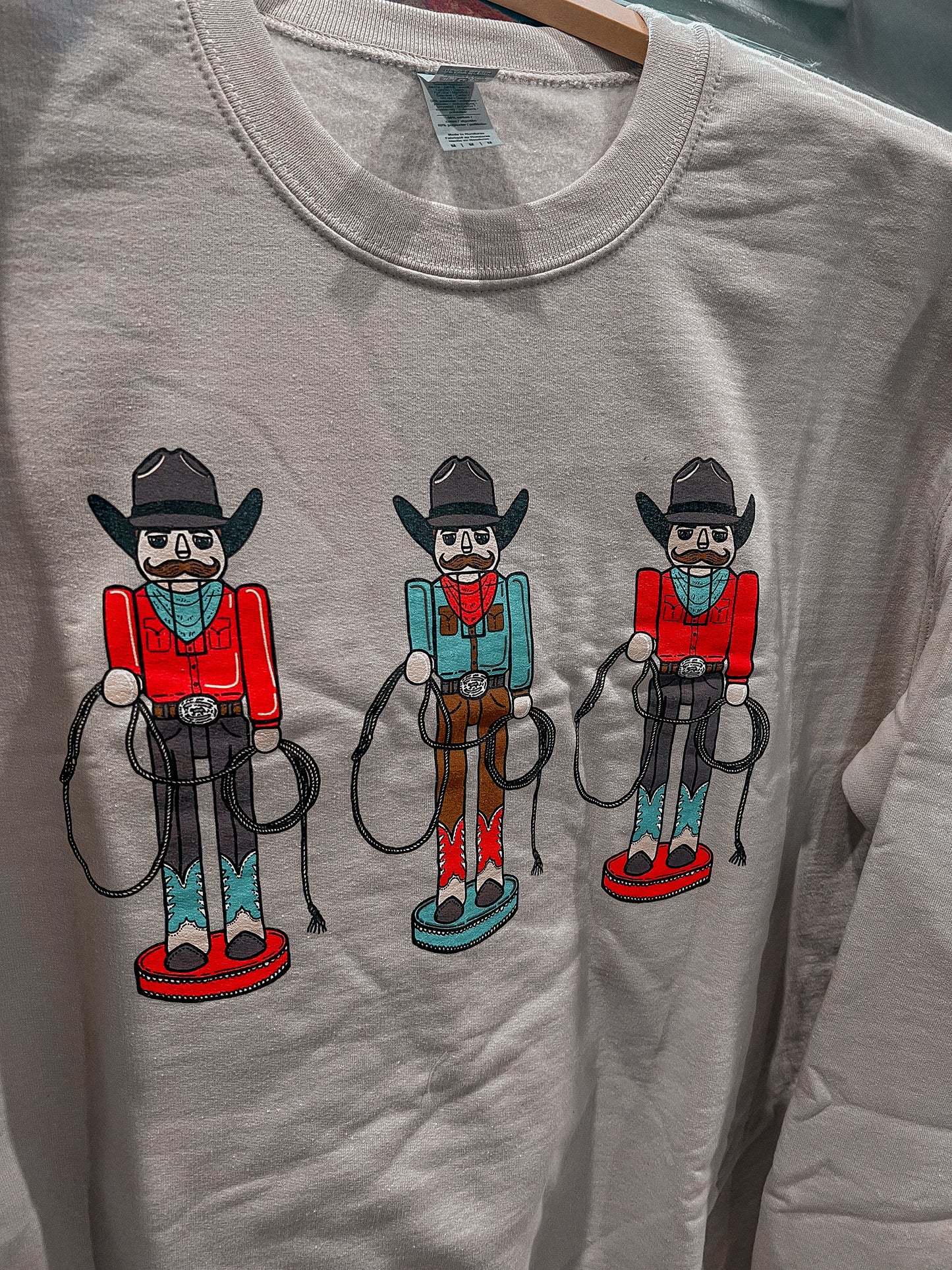 Cowboy Nutcracker Crewneck