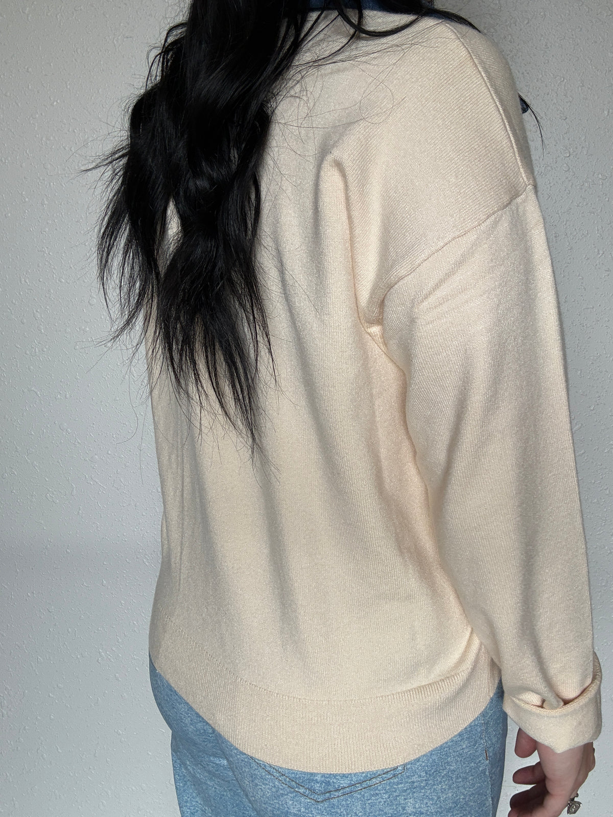The Denim Way Sweater *Cream