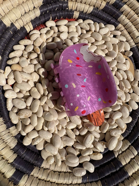 Popsicle Mini Claw Clip