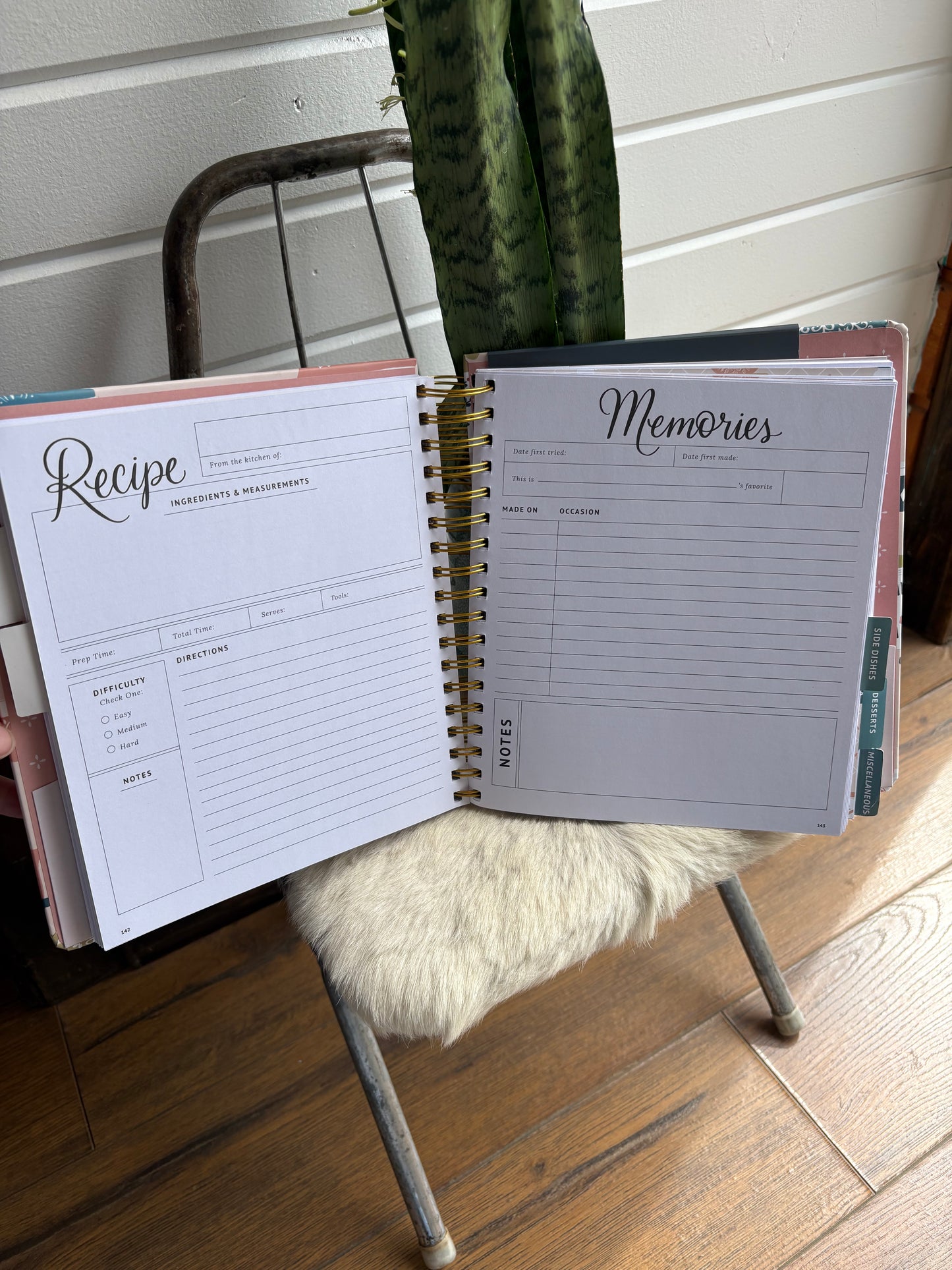 Vintage Bakeware Kitchen Diary