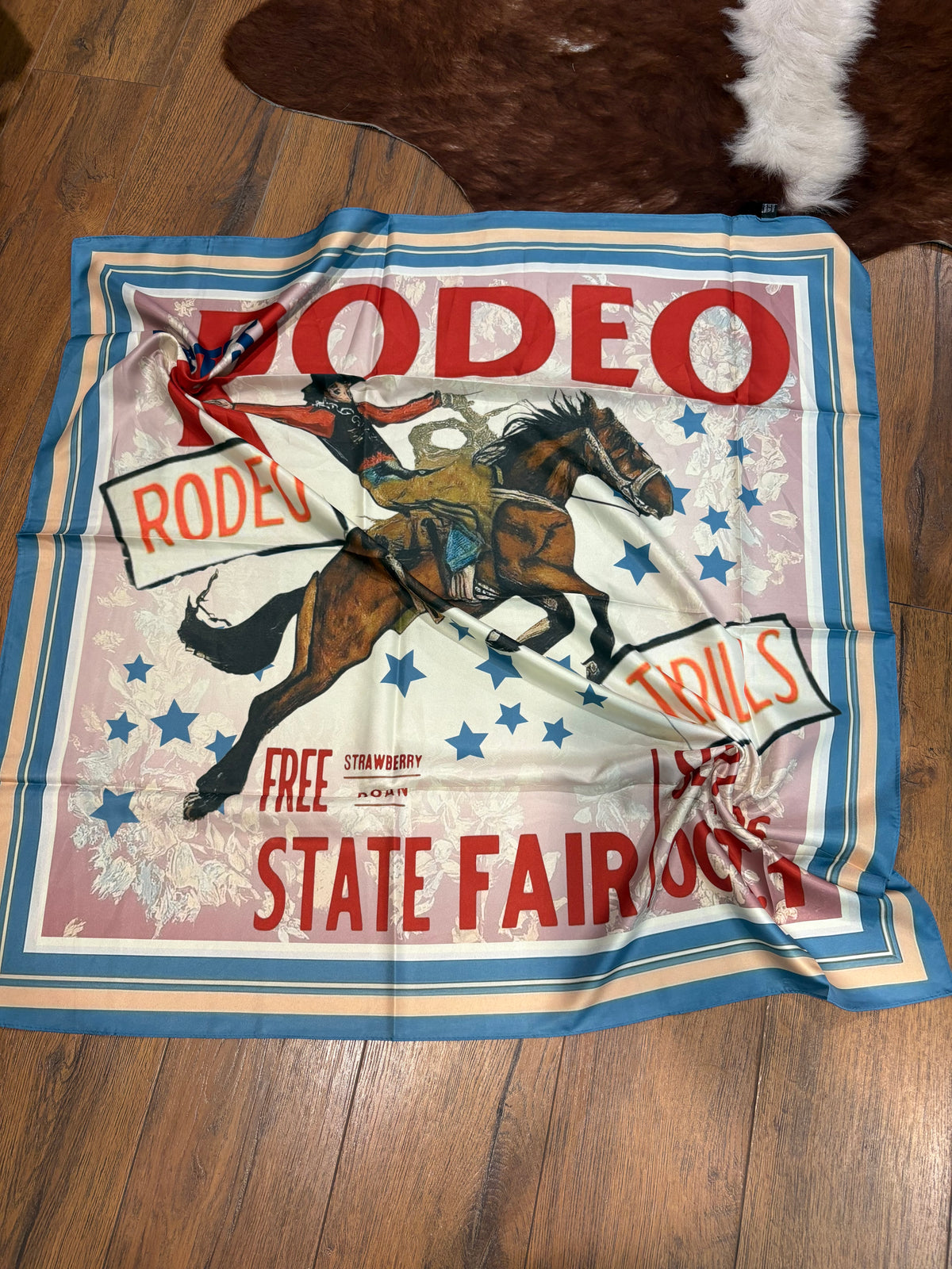 Strawberry Roan State Fair Wild Rag