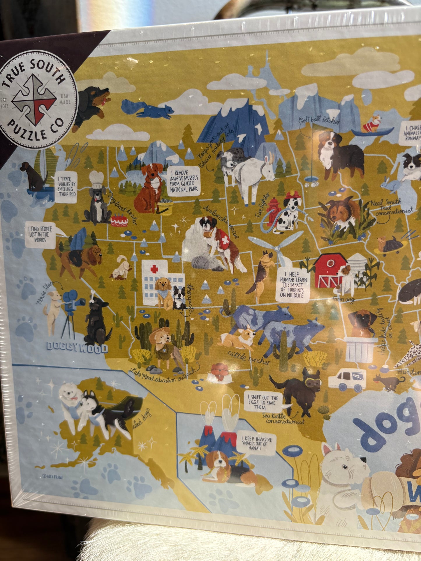 Dogs At Work 500 Piece Puzzle