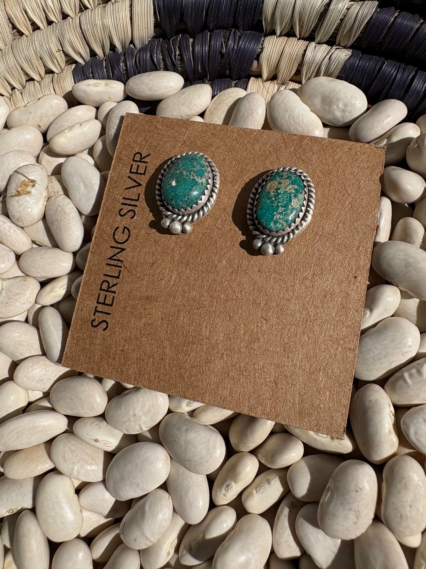 Lone Mountain Turquoise Mini Studs*