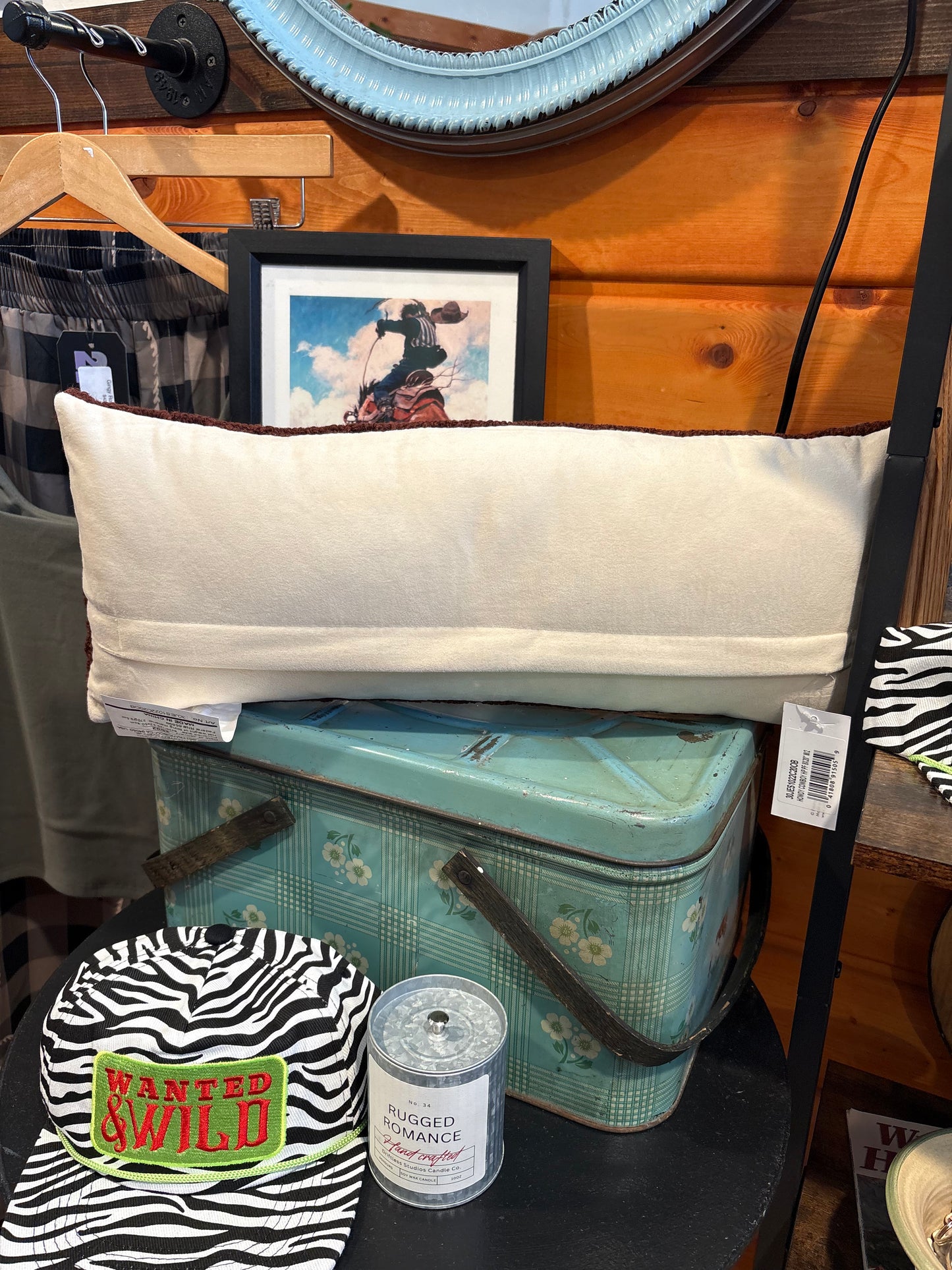 Howdy Wool Hook Pillow