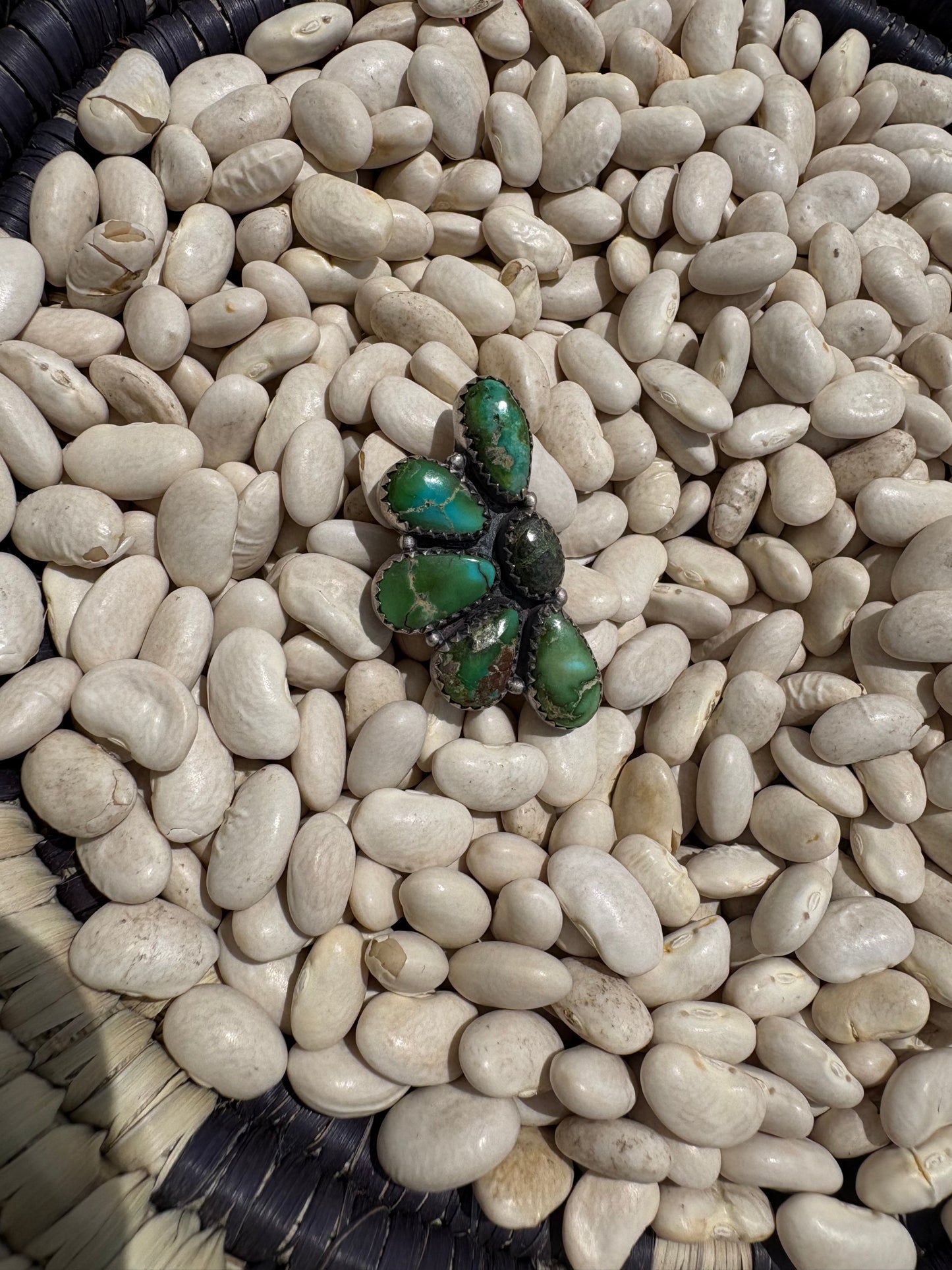 Sonoran Gold Cluster Adjustable Ring