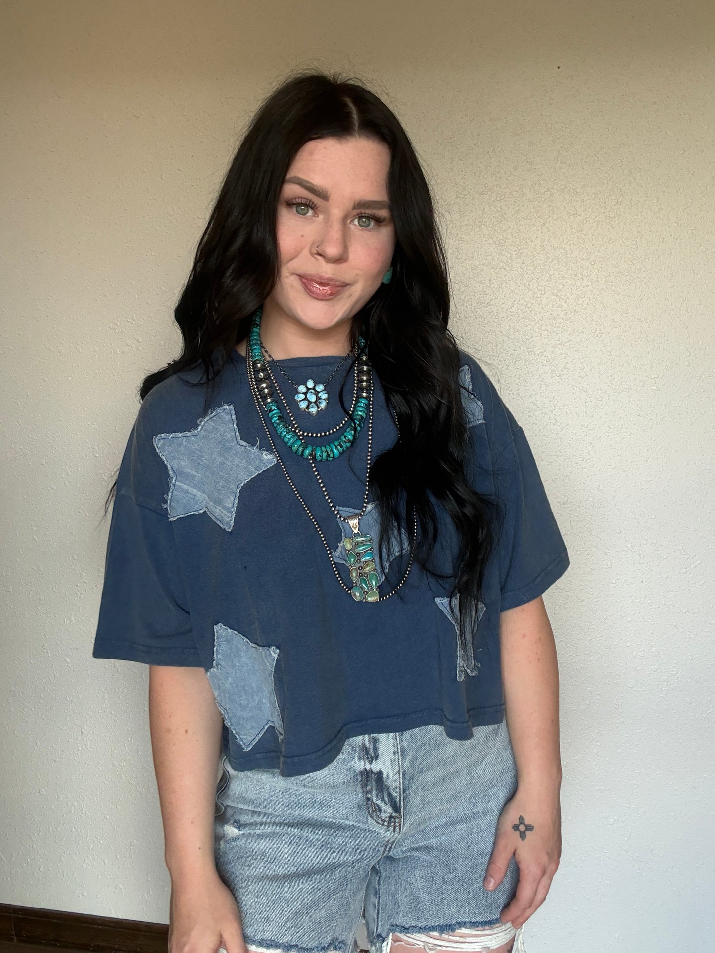 Oh My Stars Tee *Navy