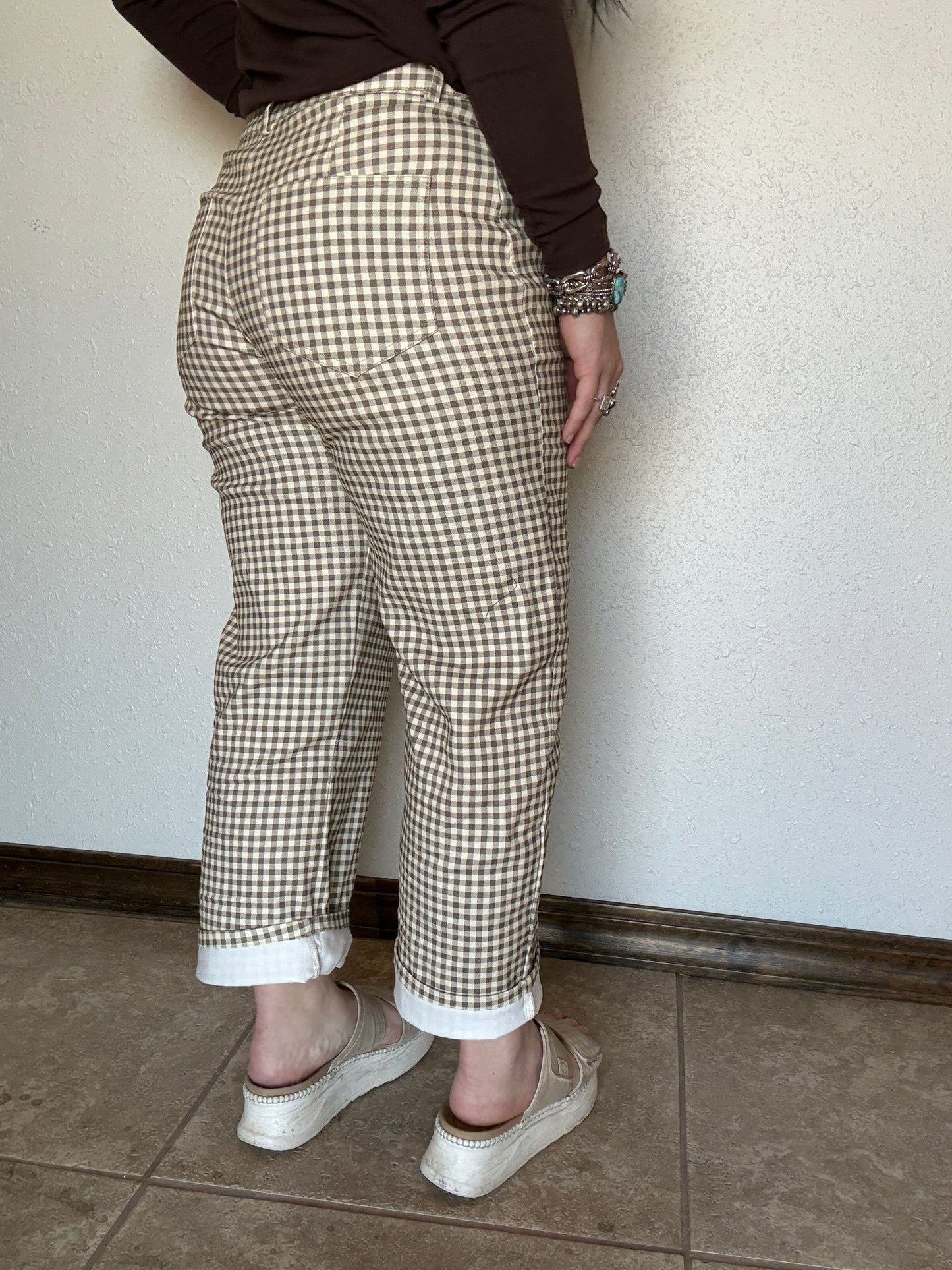 The Cowboy Check Pants