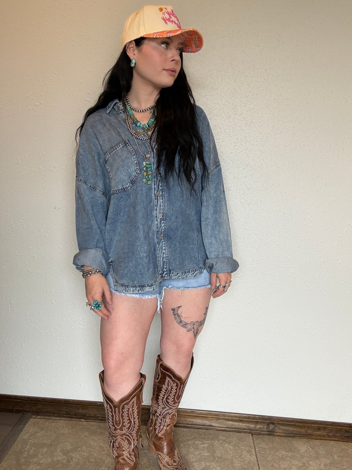 The Roper Denim Top