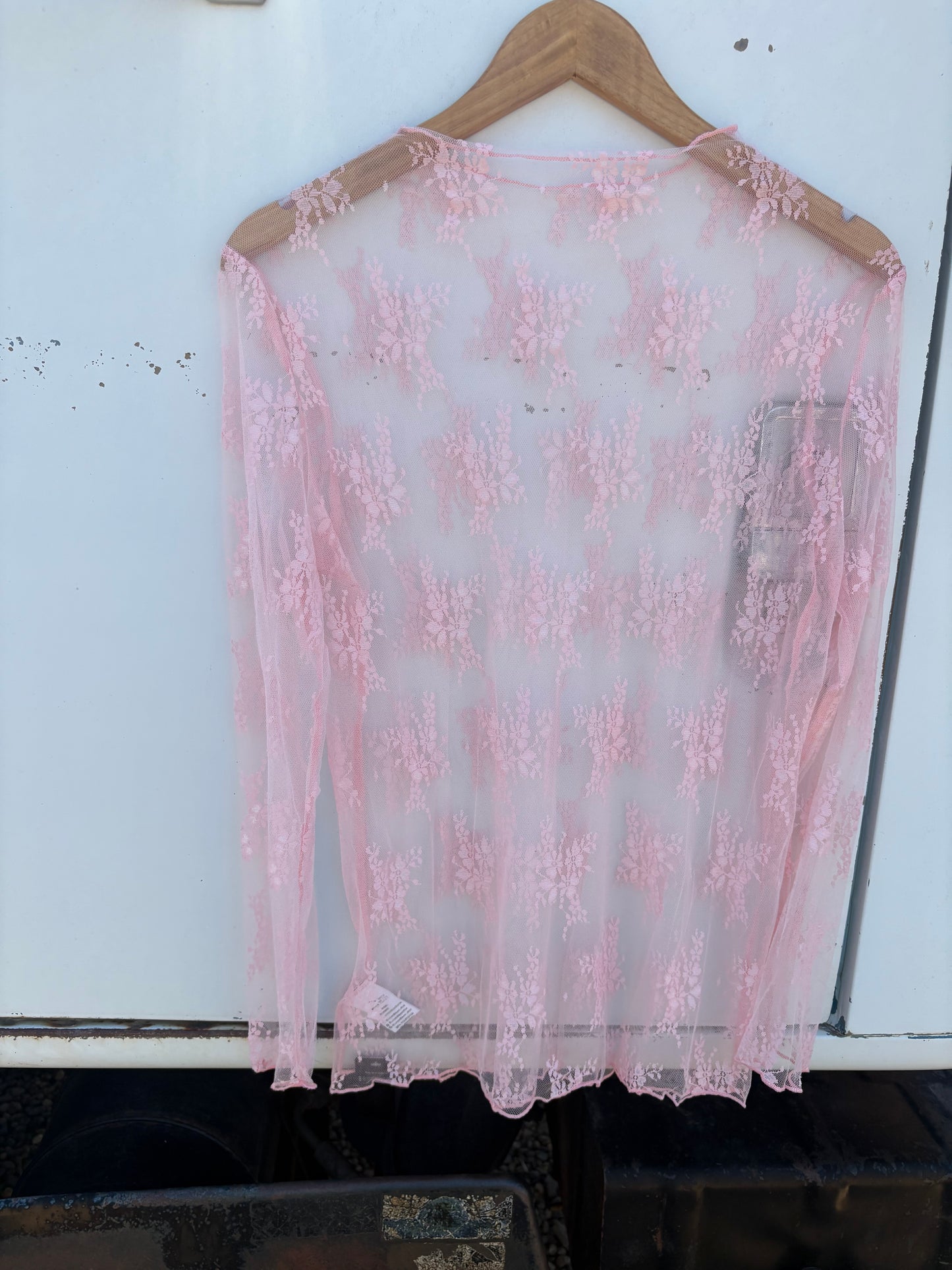 Lace Undershirt *Pink