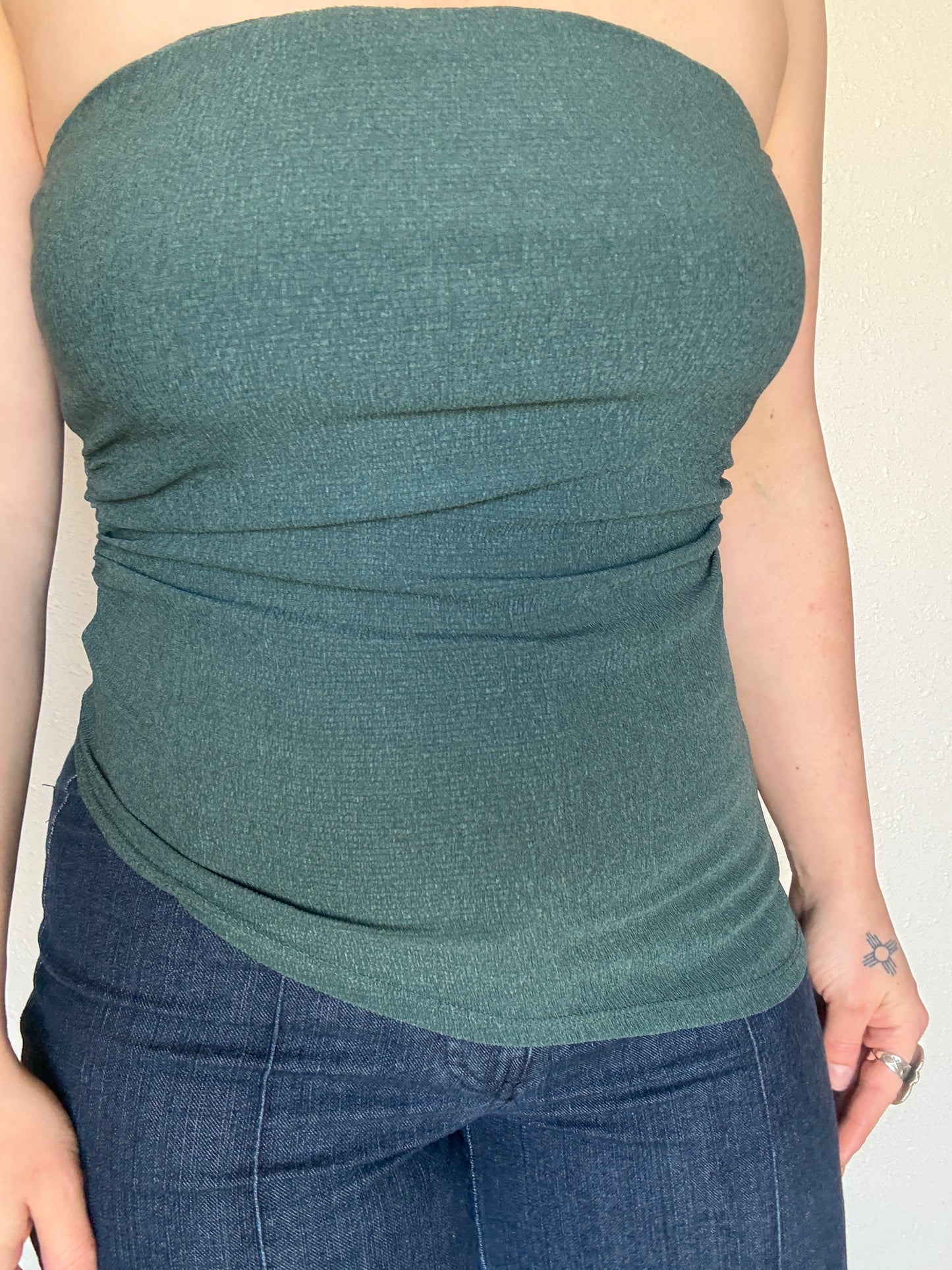 The Tally Tube Top *Turquoise