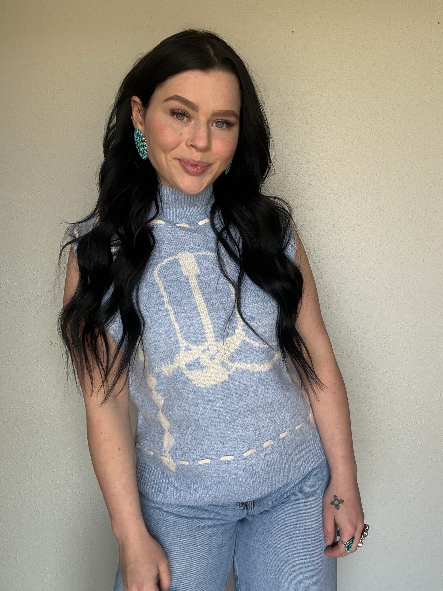 Rodeo Blues Sweater Vest