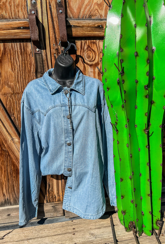 The Homesteader Denim Top