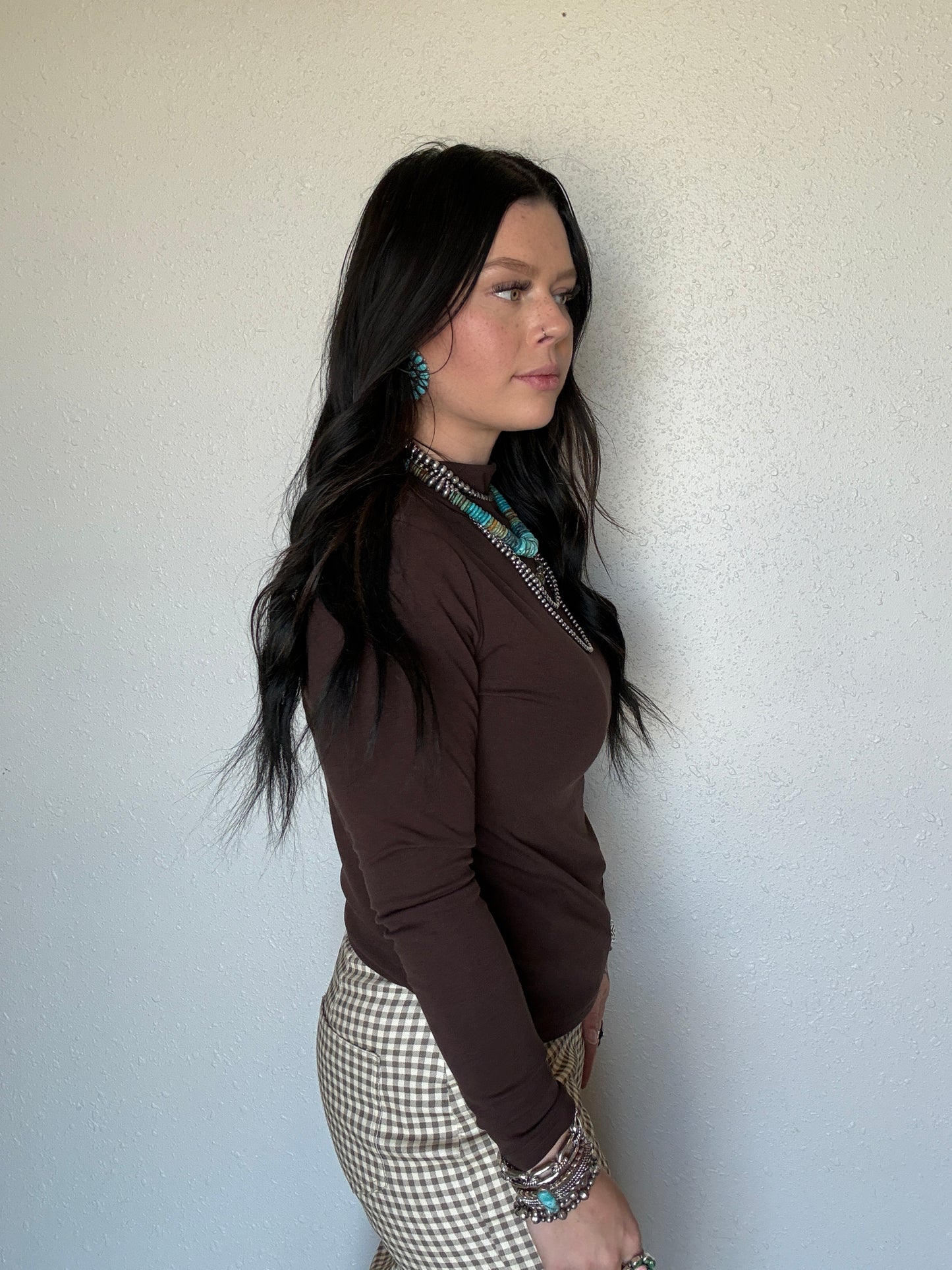 The Bay Pony Long Sleeve Mock Neck