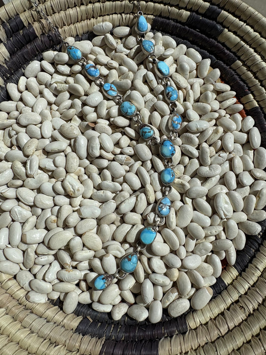 Golden Hills Lariat Necklace