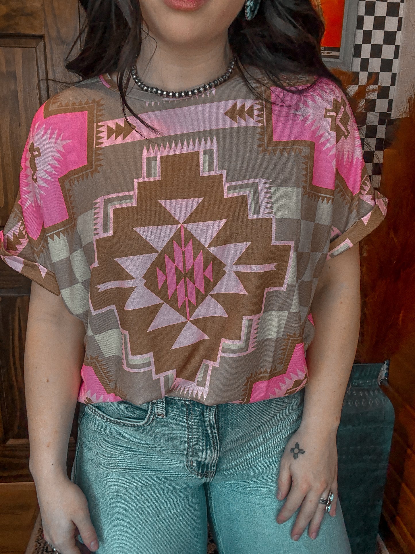 Mesa Madness Oversized Tee/ Dress