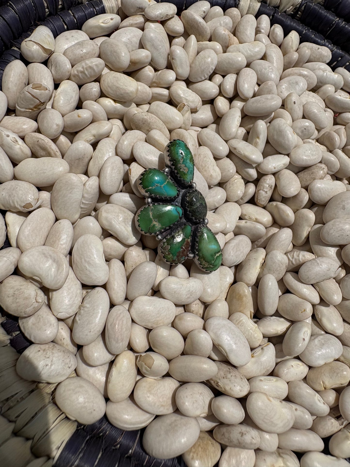 Sonoran Gold Cluster Adjustable Ring
