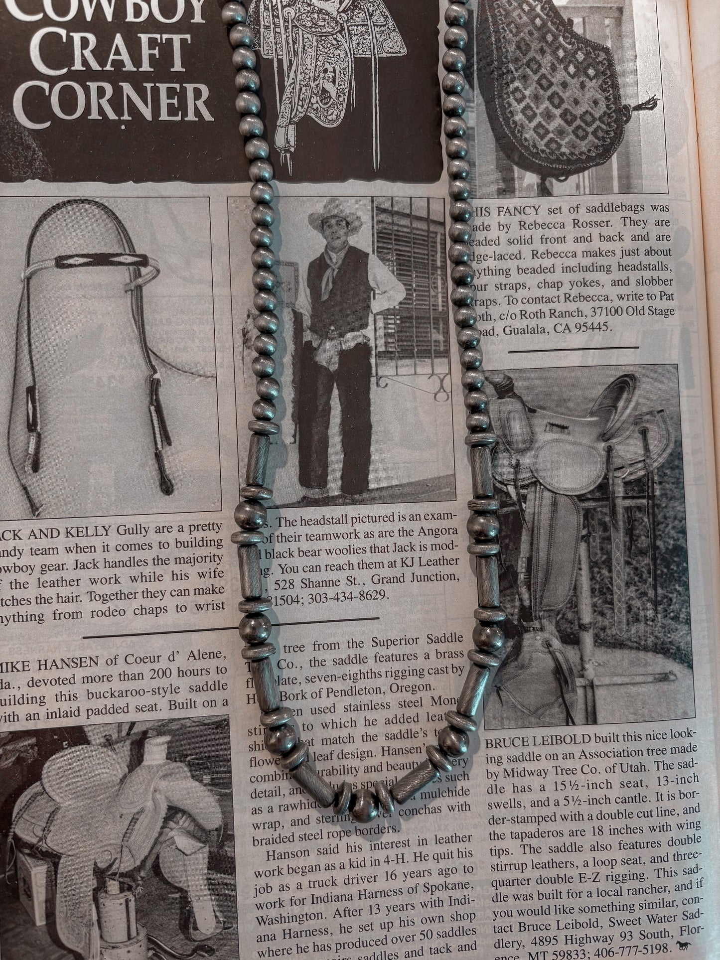 The Betsy Rondelle Pearl Necklace