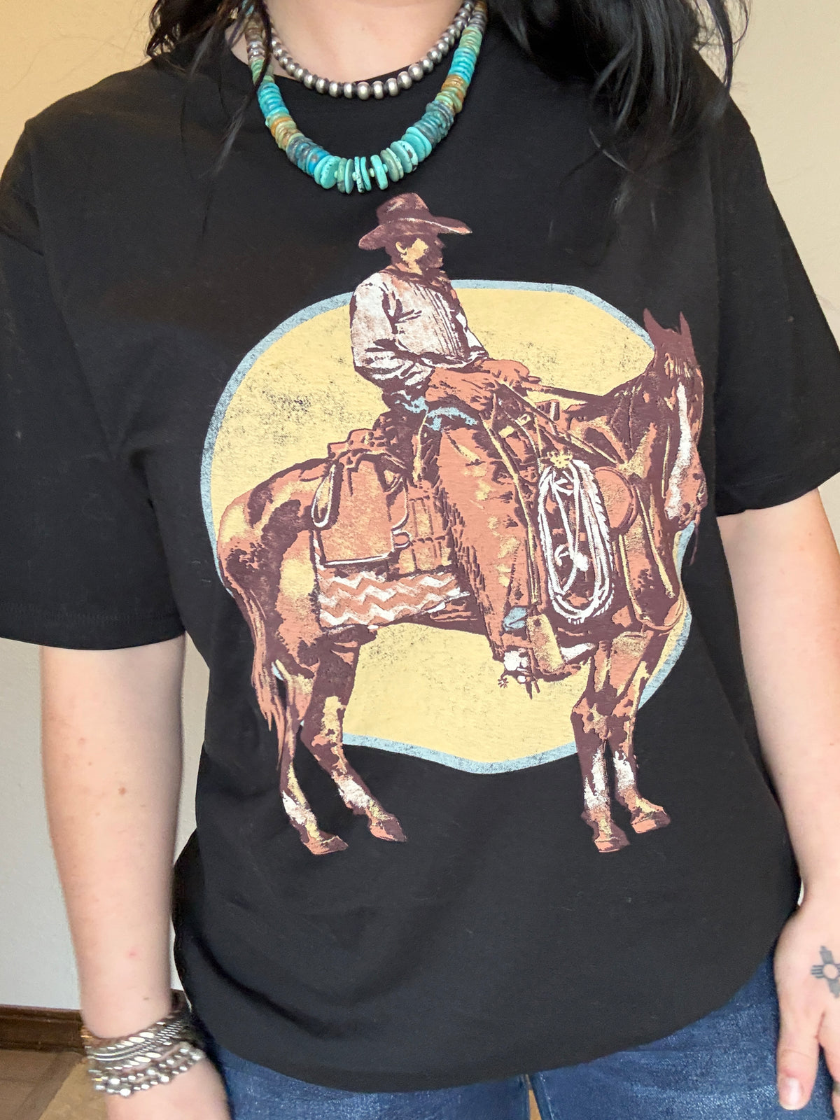 The Wild West Cowboy Graphic Tee