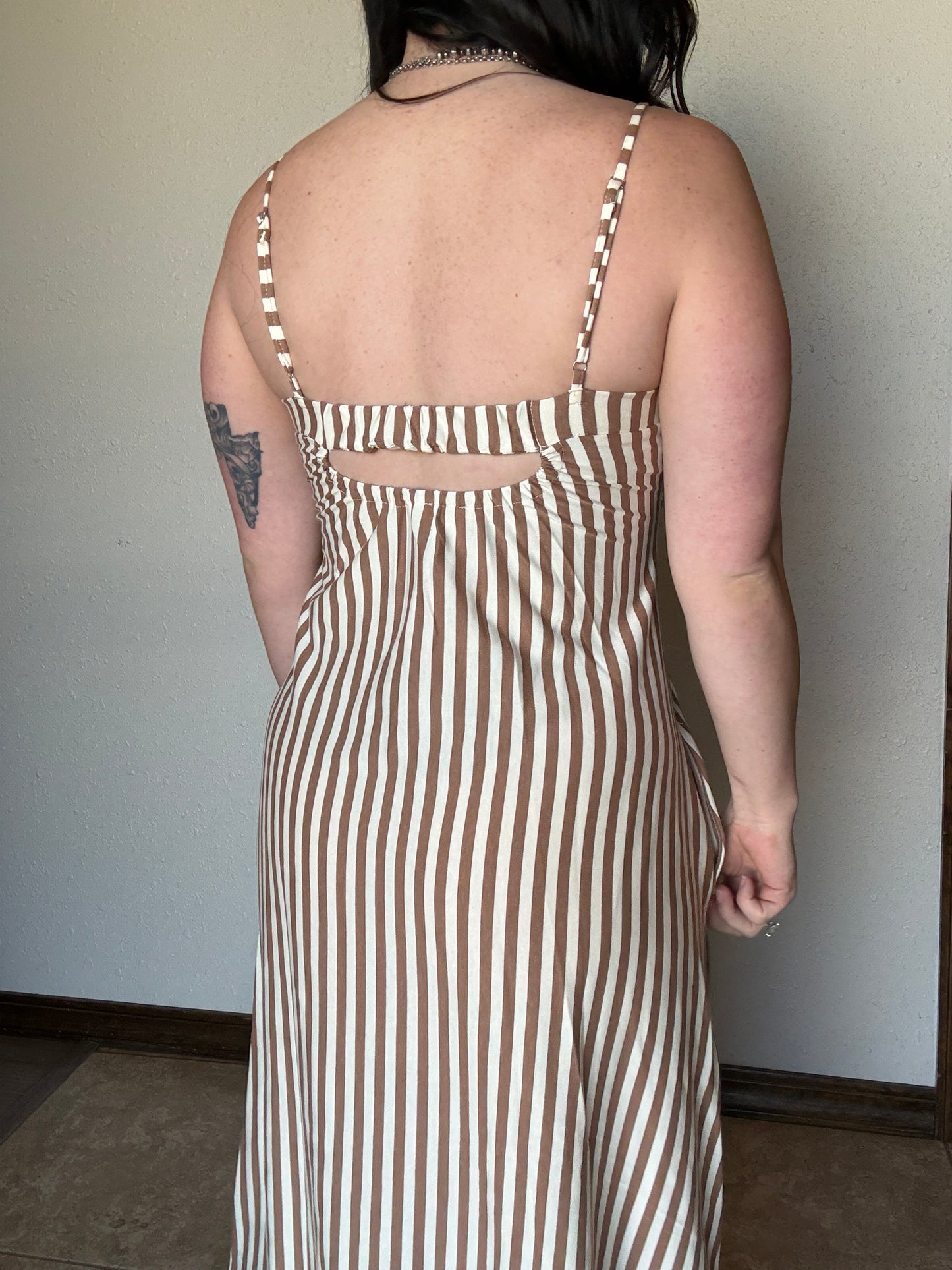 The Funnel Cake Maxi Dress