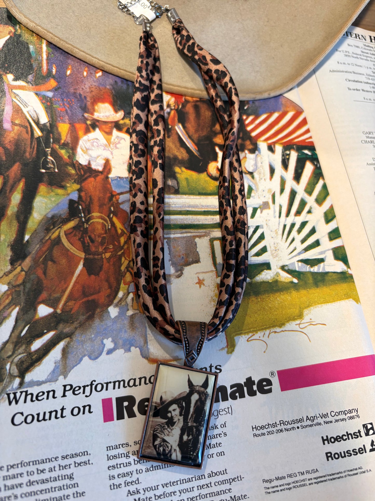16” Bandanna Pendant Necklace *Pony