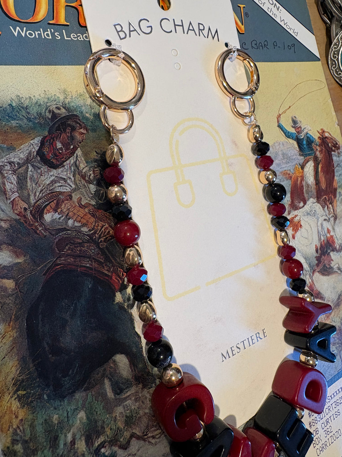Game Day Bag Charm