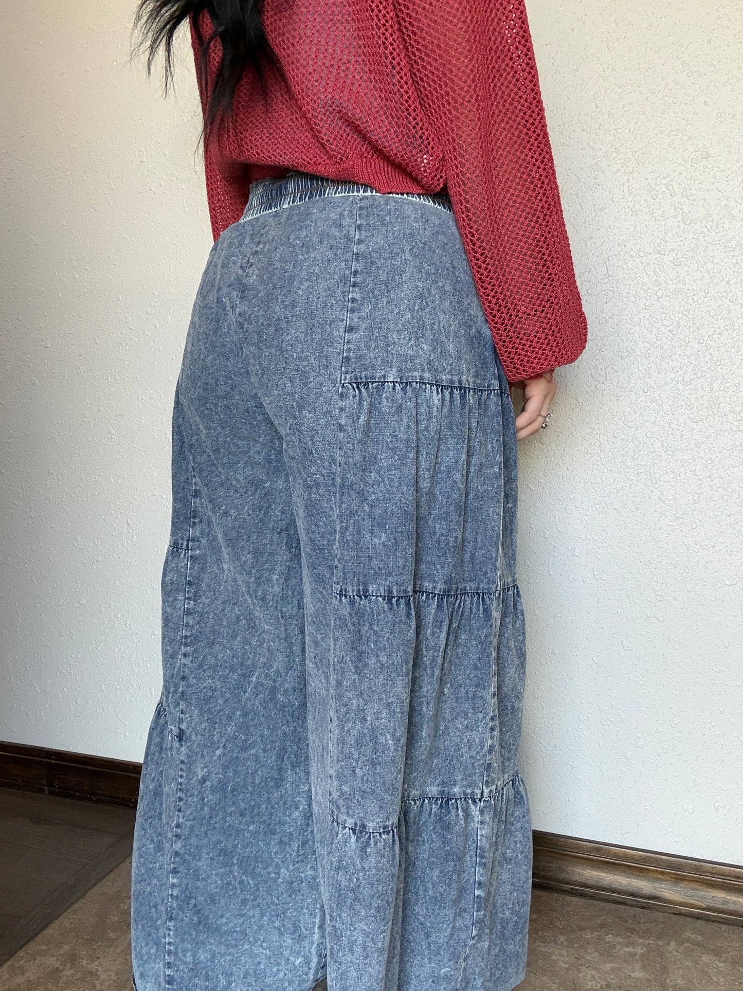 The Bubble Bronco Denim *Dark Wash