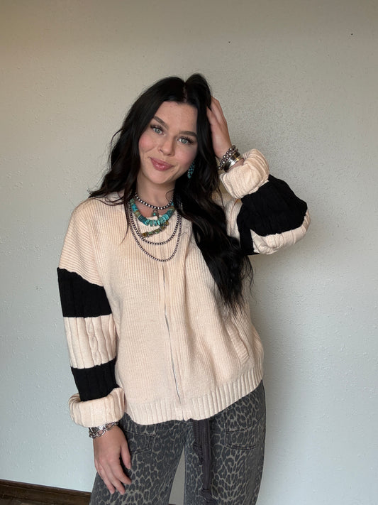 Wild Ones Zip Sweater