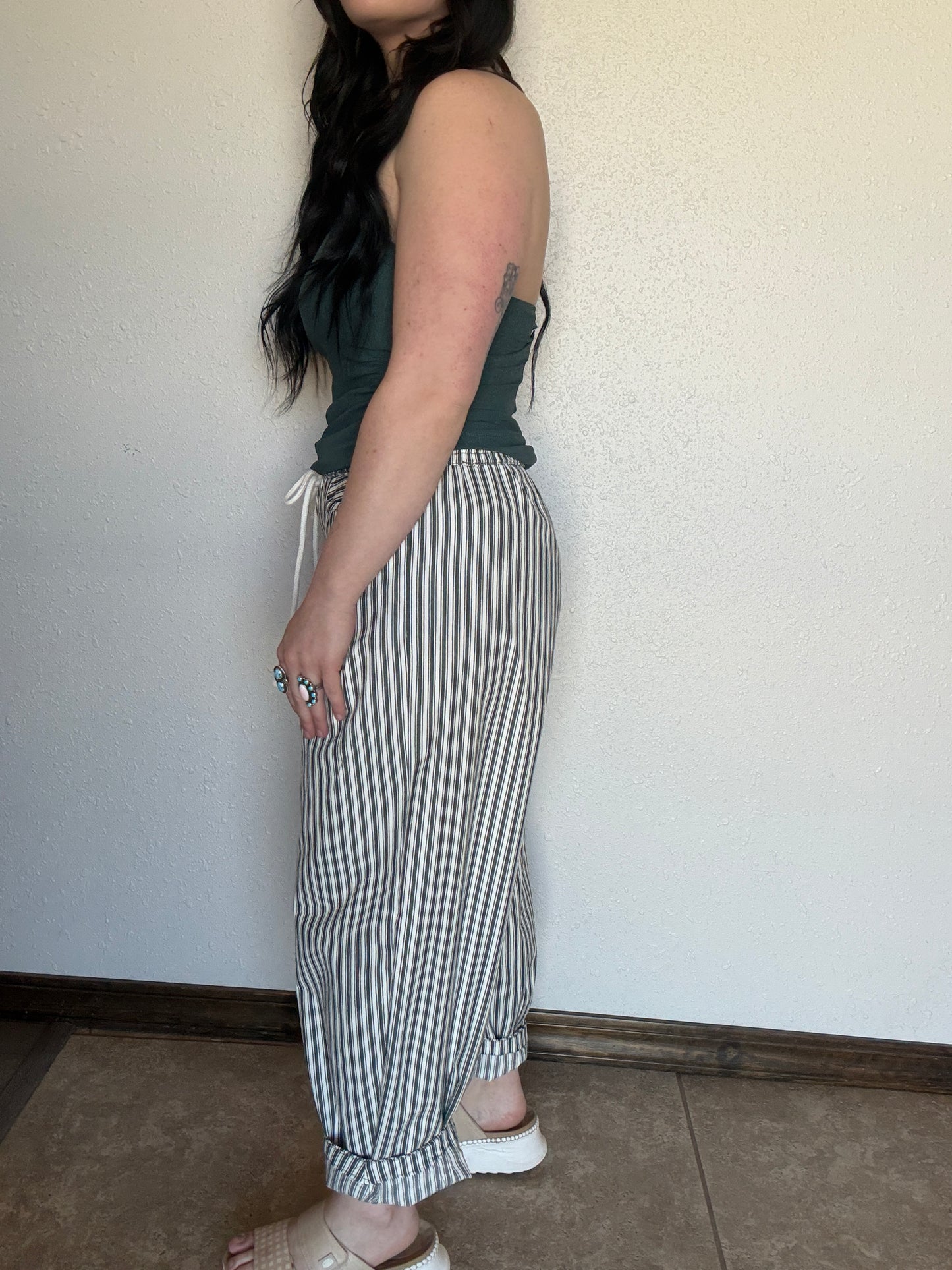 The Cayko Stripe Denim *Green