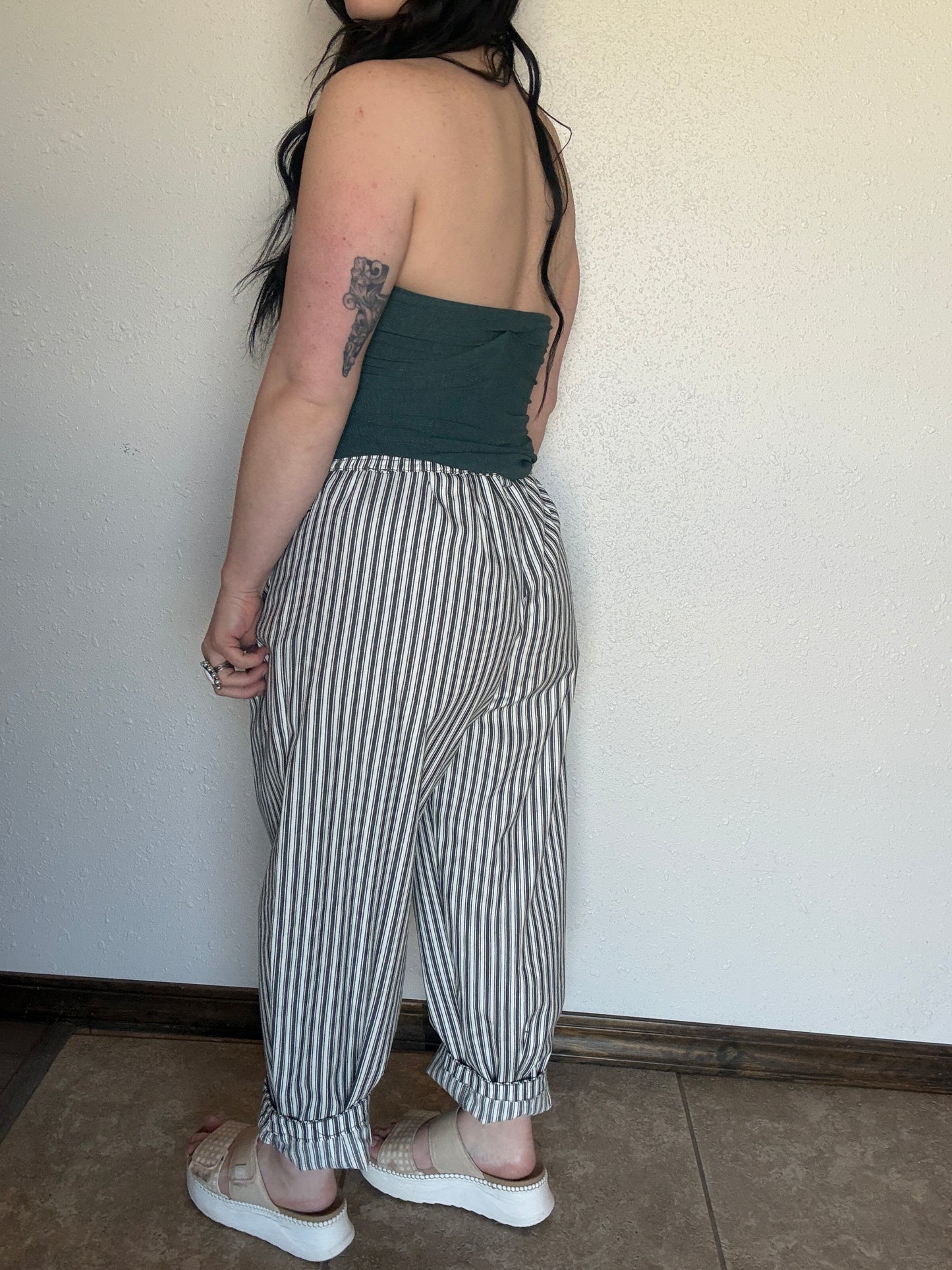 The Cayko Stripe Denim *Green