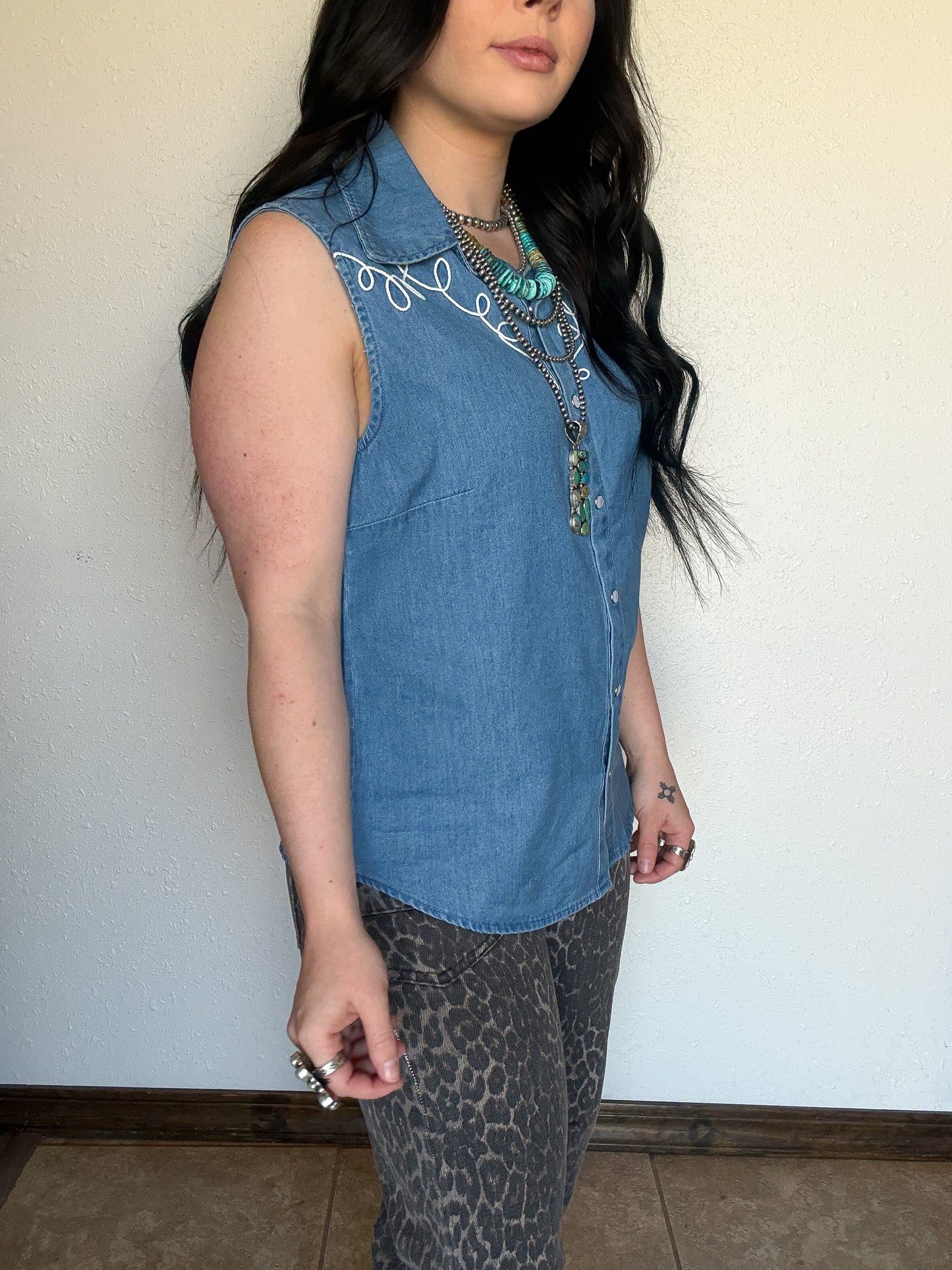 Dallas Denim Tank