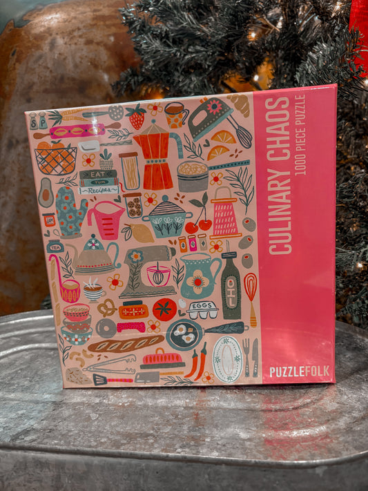 Culinary Chaos 1000 Piece Puzzle