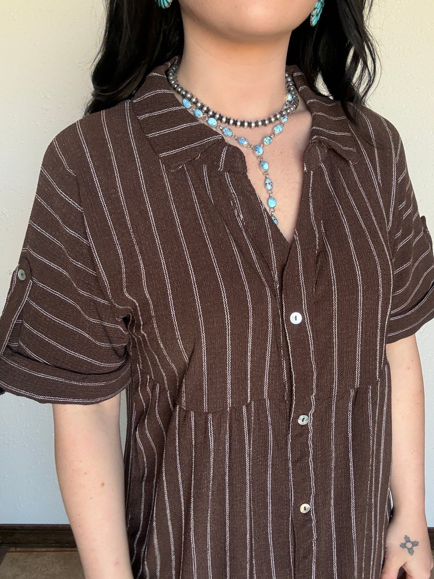 The Latte Casual Dress *Chocolate
