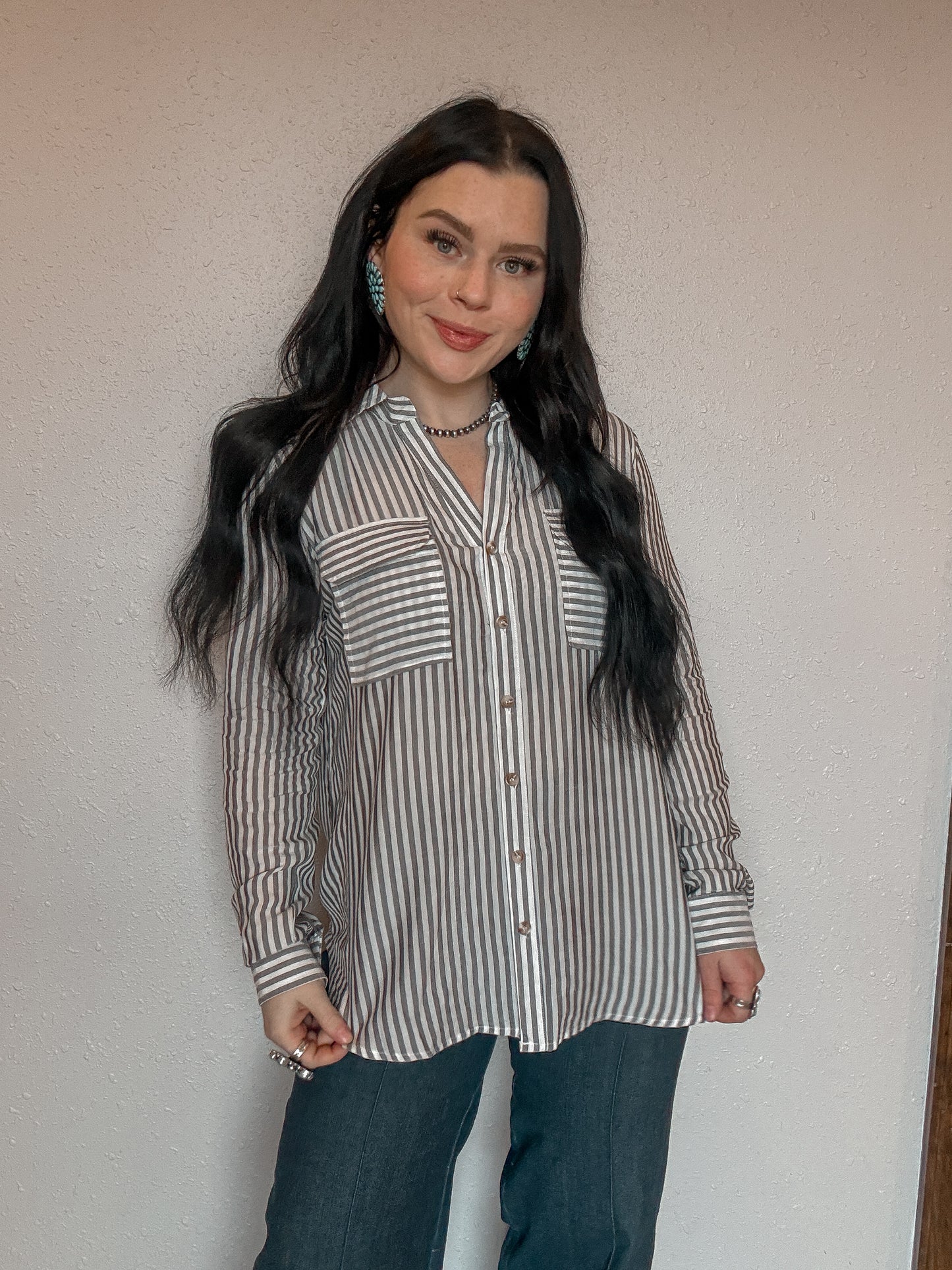 The Mesa Button Up *Black