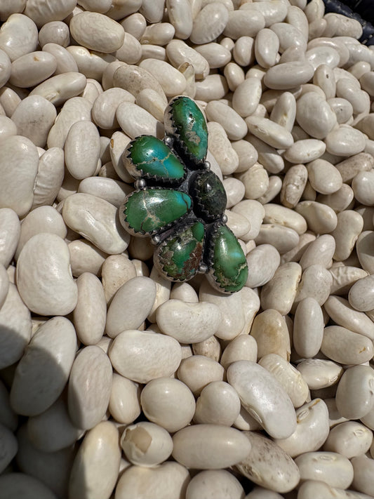Sonoran Gold Cluster Adjustable Ring