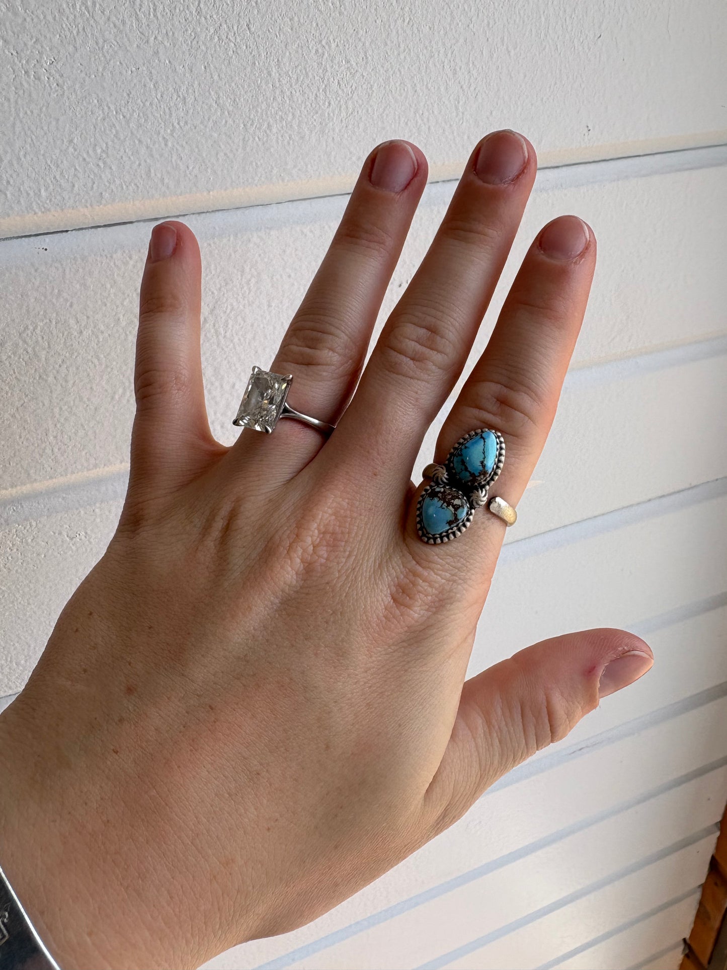 Golden Hills Double Adjustable Ring