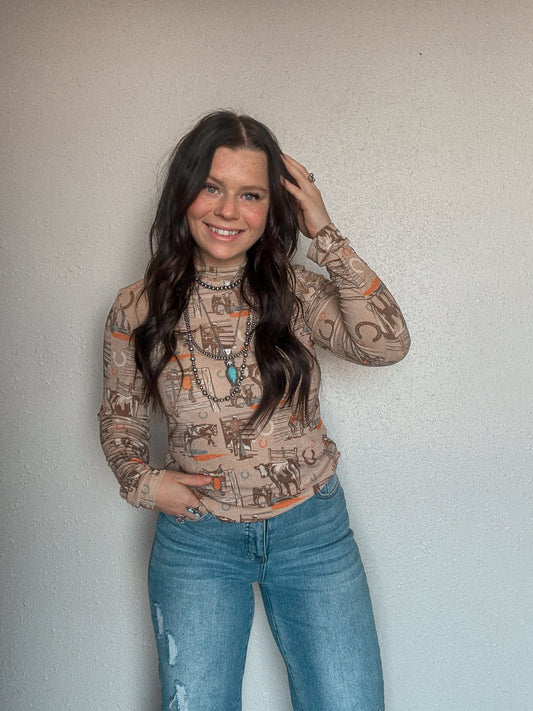 Sunset Ranch Long Sleeve