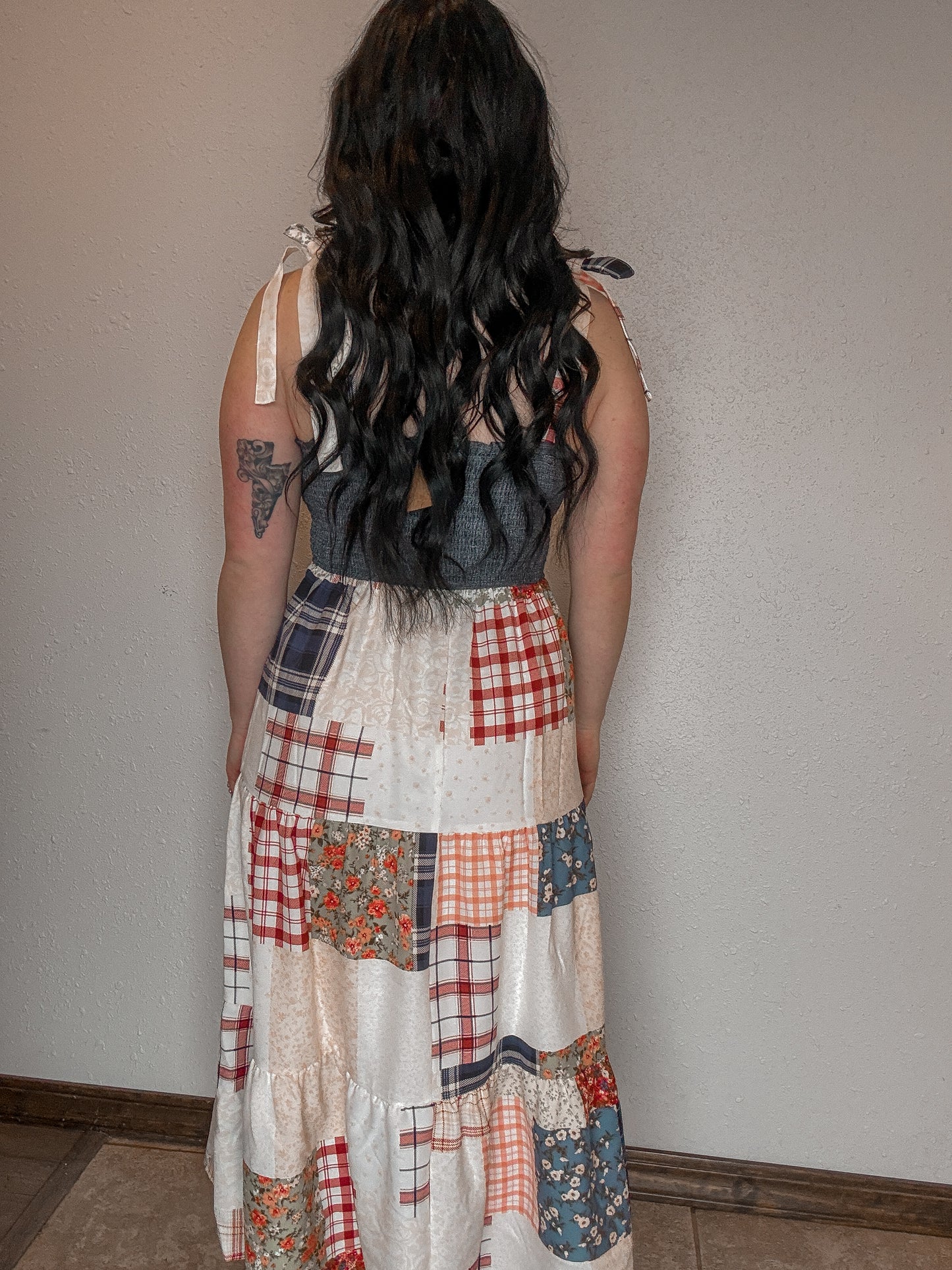 The Custer Patchwork Dress