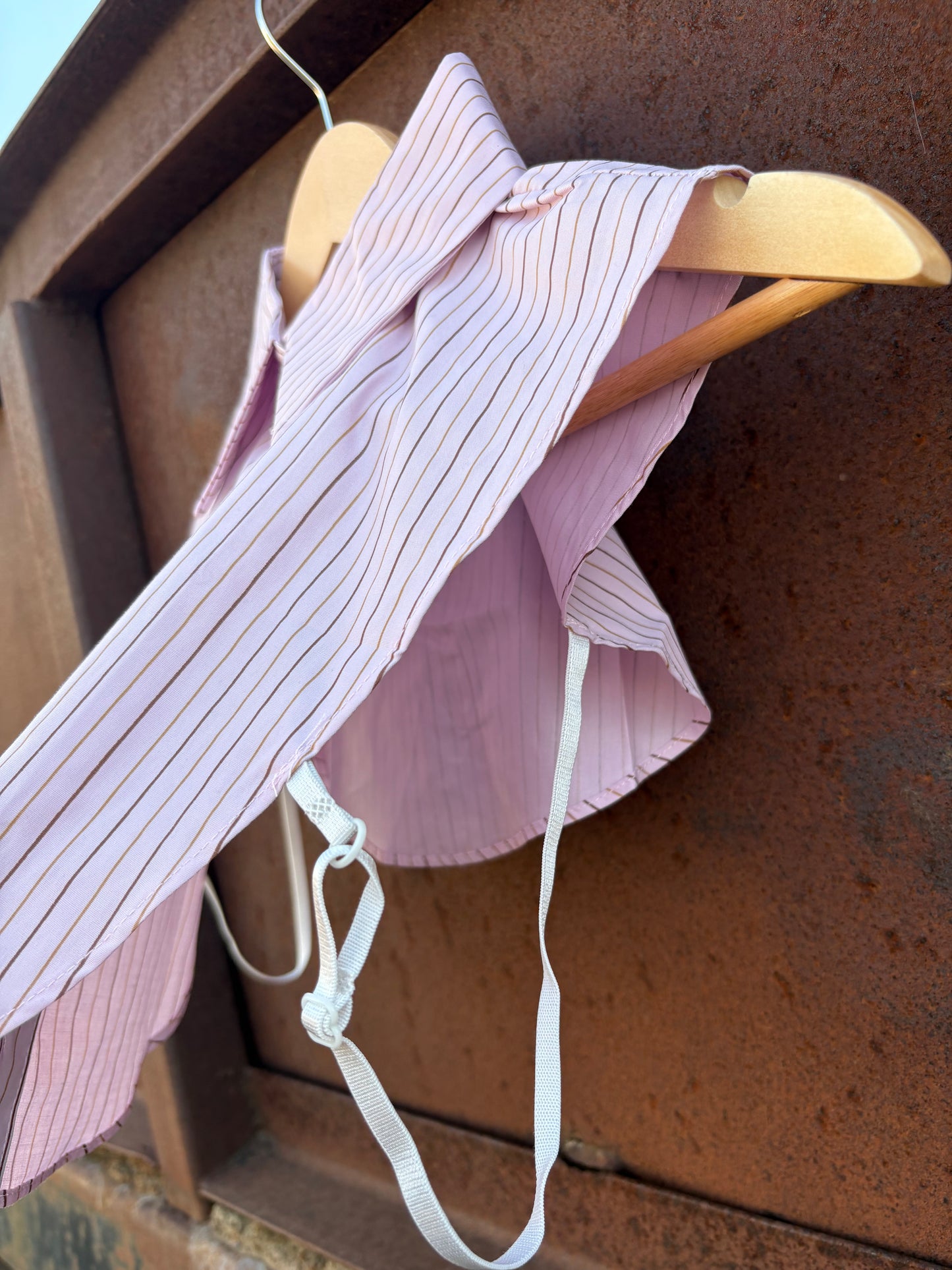 Collared Top *Pink Stripe