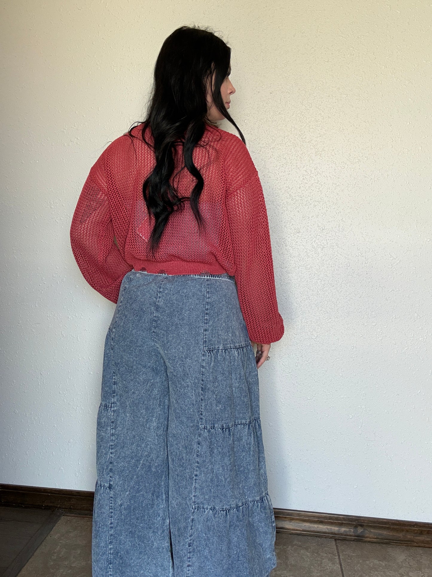 The Bubble Bronco Denim *Dark Wash